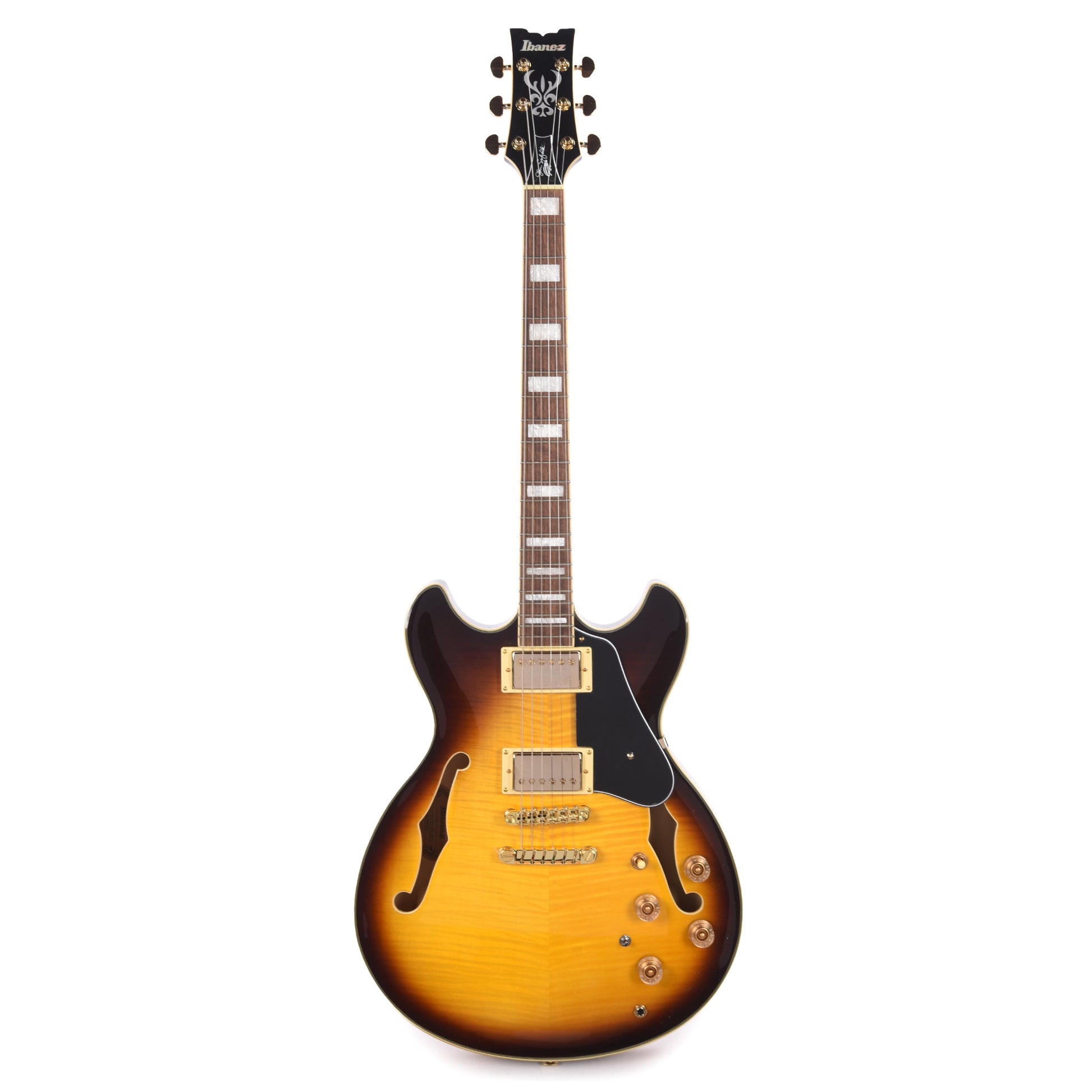 Ibanez JSM10EMTTB John Scofield Signature Electric Guitar Two-tone Burst Electric Guitars / Solid Body