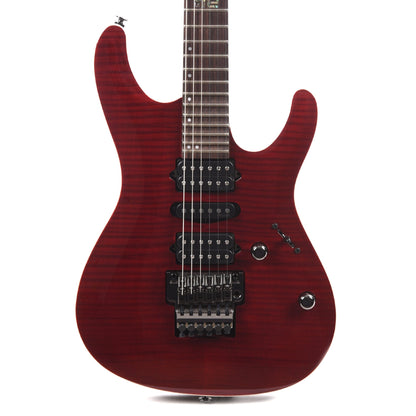 Ibanez KIKO100TRR Kiko Loureiro Signature Electric Guitar Transparent Ruby Red Electric Guitars / Solid Body