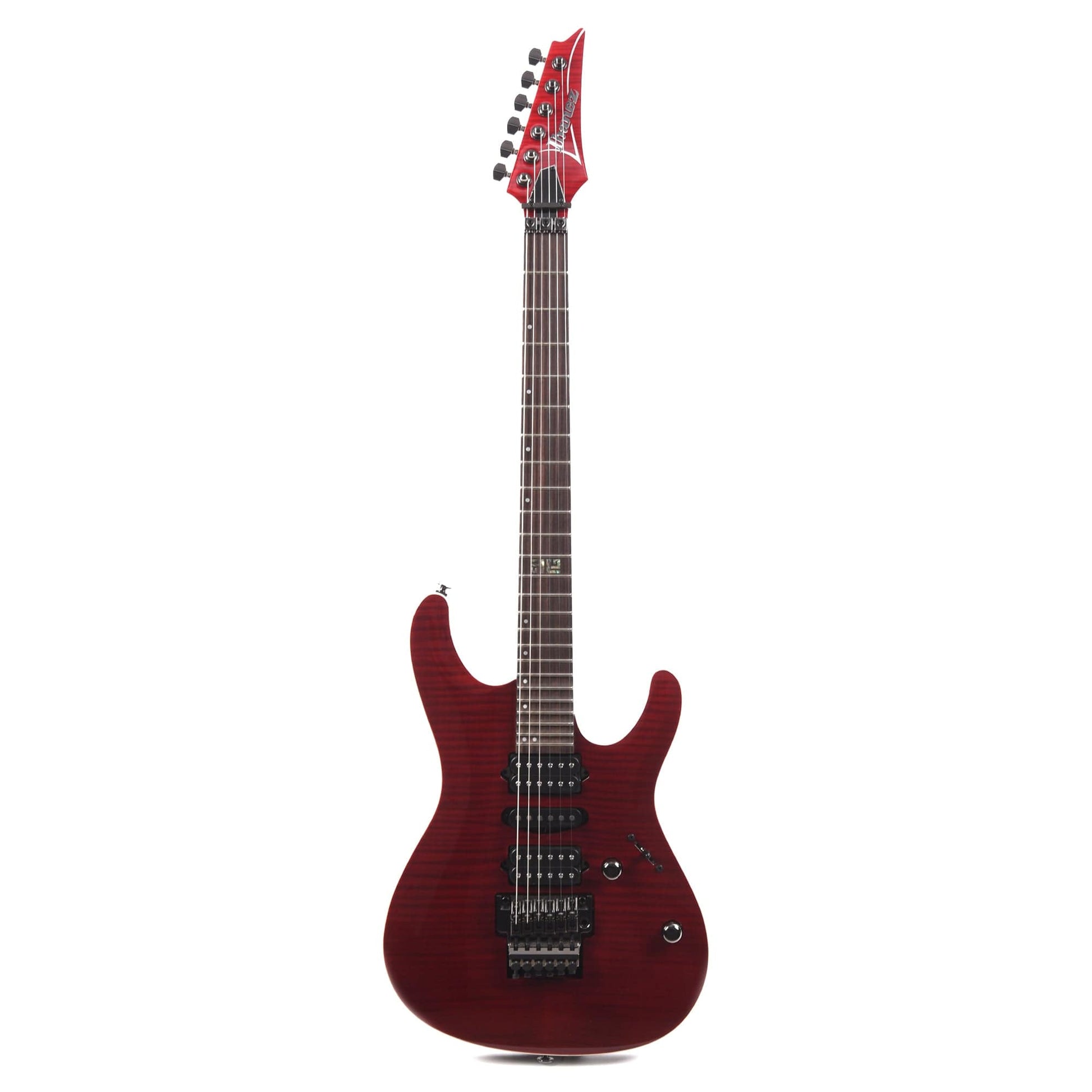 Ibanez KIKO100TRR Kiko Loureiro Signature Electric Guitar Transparent Ruby Red Electric Guitars / Solid Body