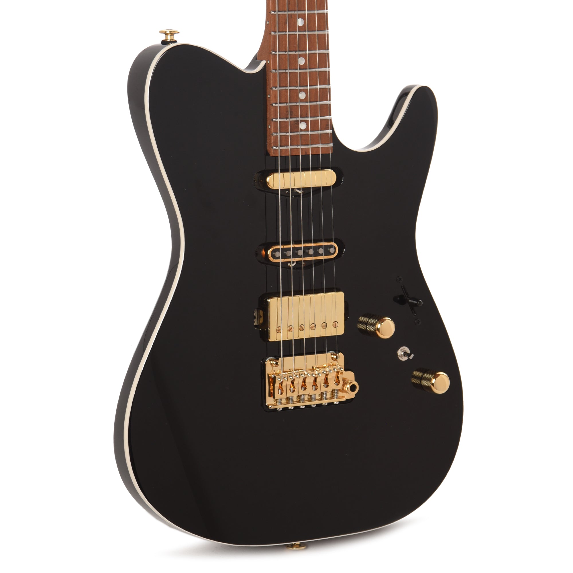 Ibanez LB1BK Lari Basilio Signature Electric Guitar Black Electric Guitars / Solid Body