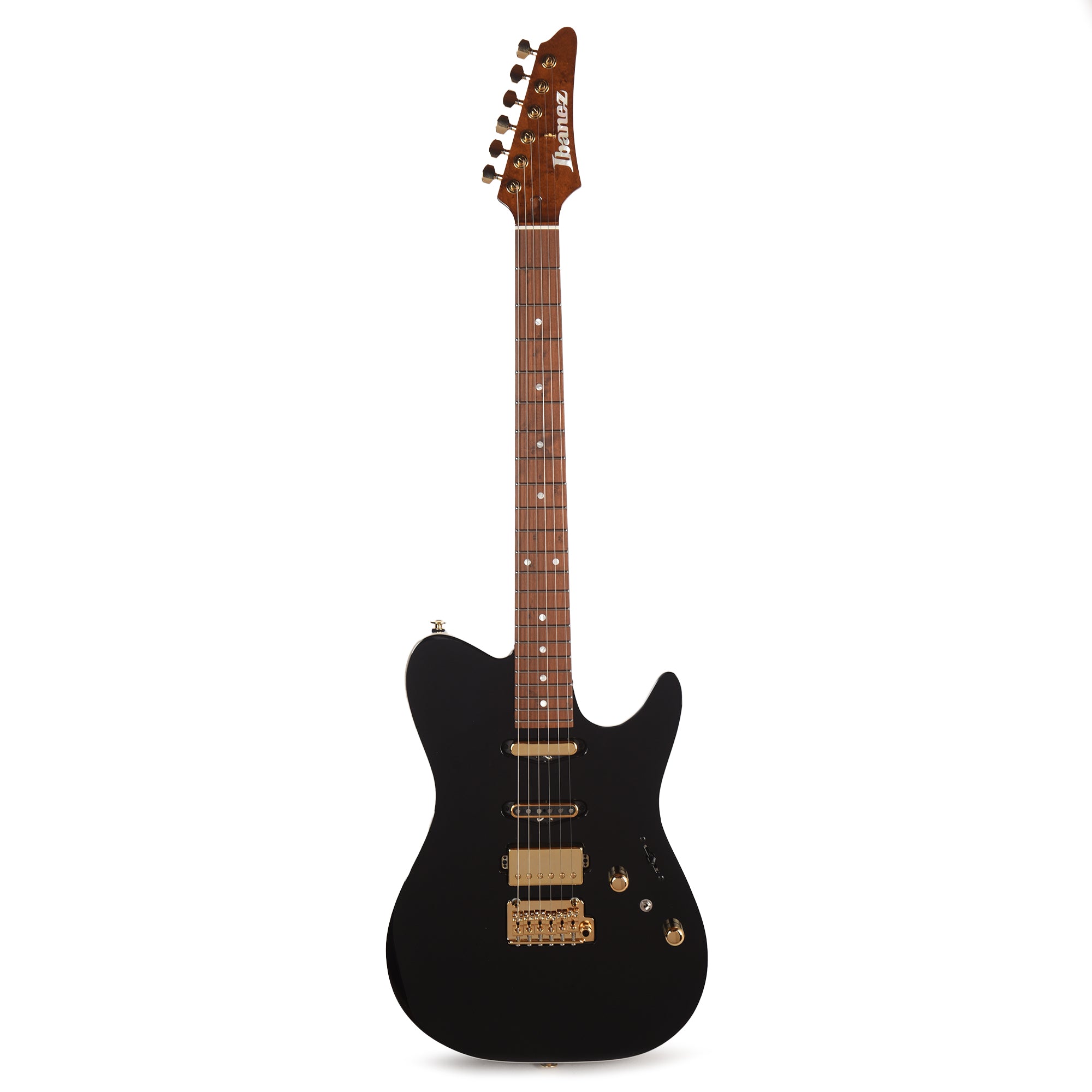 Ibanez LB1BK Lari Basilio Signature Electric Guitar Black Electric Guitars / Solid Body