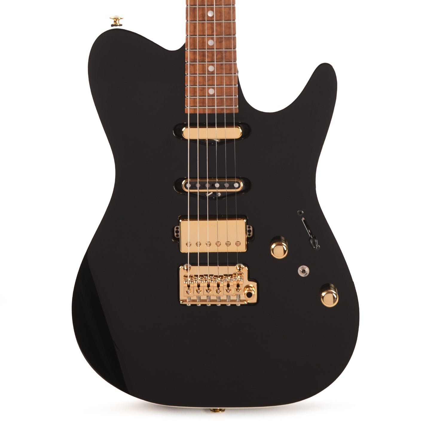Ibanez LB1BK Lari Basilio Signature Electric Guitar Black Electric Guitars / Solid Body