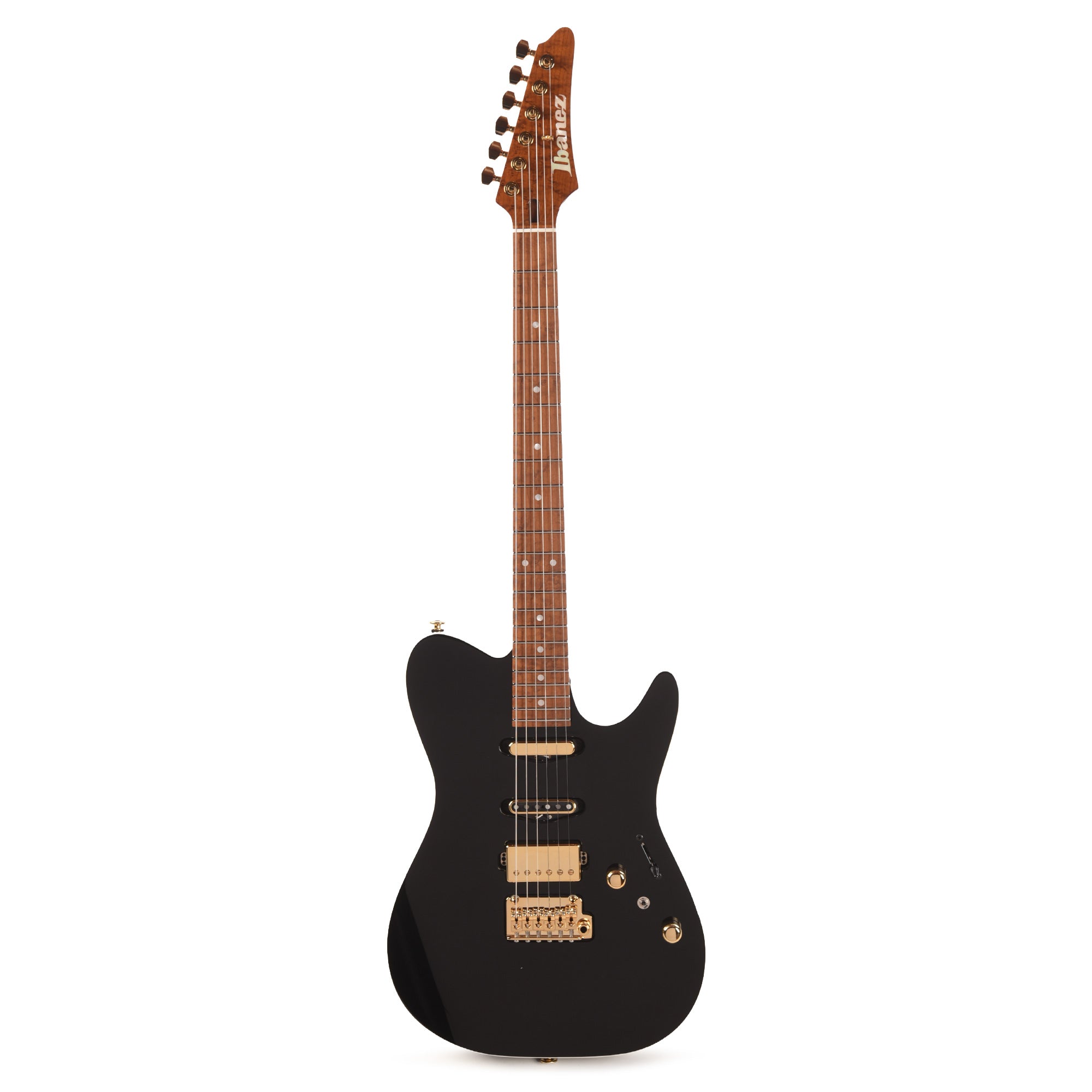 Ibanez LB1BK Lari Basilio Signature Electric Guitar Black Electric Guitars / Solid Body