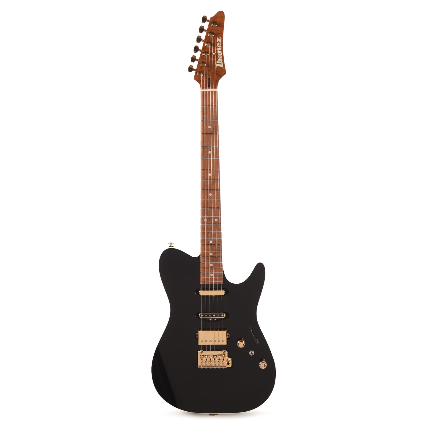 Ibanez LB1BK Lari Basilio Signature Electric Guitar Black Electric Guitars / Solid Body