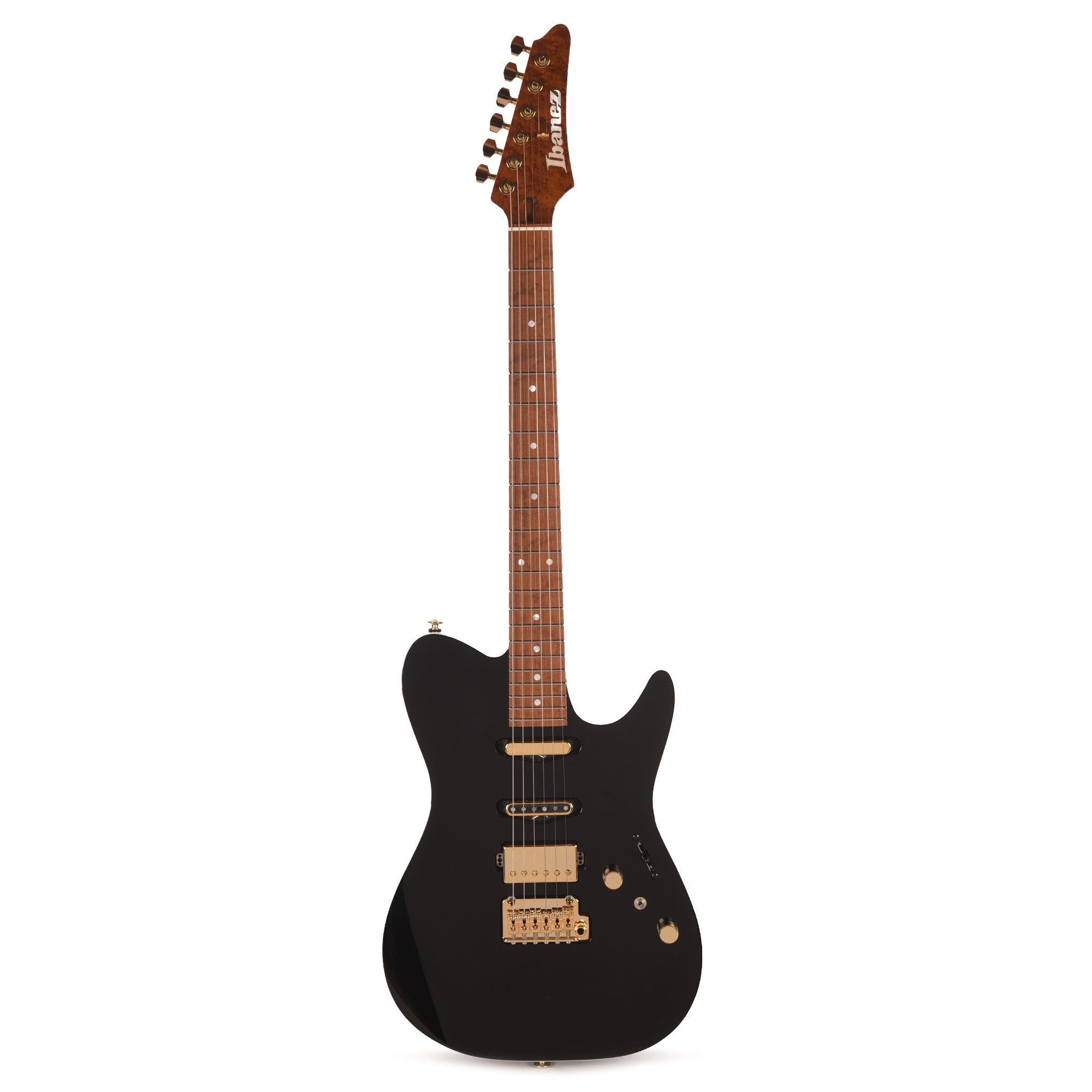Ibanez LB1BK Lari Basilio Signature Electric Guitar Black Electric Guitars / Solid Body