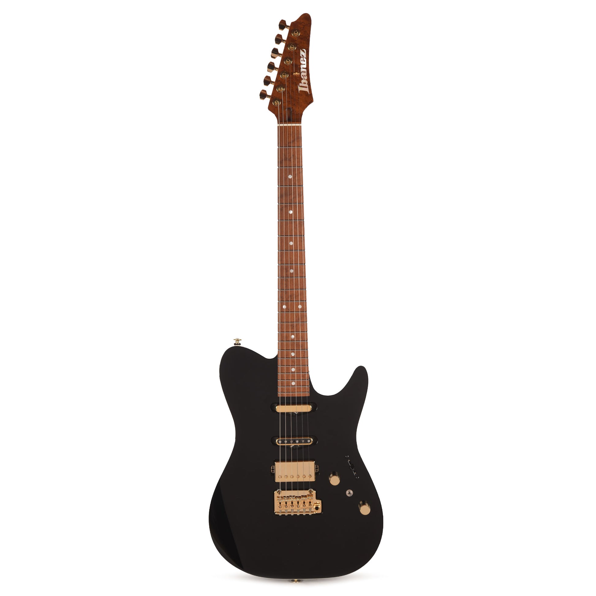 Ibanez LB1BK Lari Basilio Signature Electric Guitar Black Electric Guitars / Solid Body
