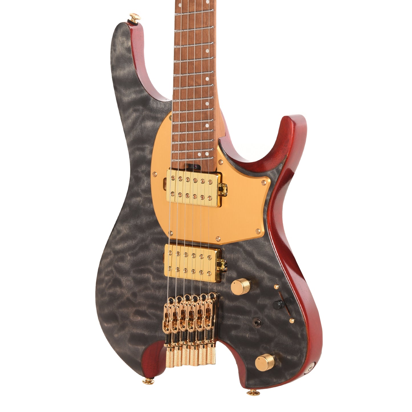 Ibanez MGFM10OBL Manuel Gardner Fernandes Signature Obsidian Black Low Gloss Electric Guitars / Solid Body