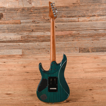 Ibanez MM1 Martin Miller Signature Transparent Aqua Blue 2020 Electric Guitars / Solid Body