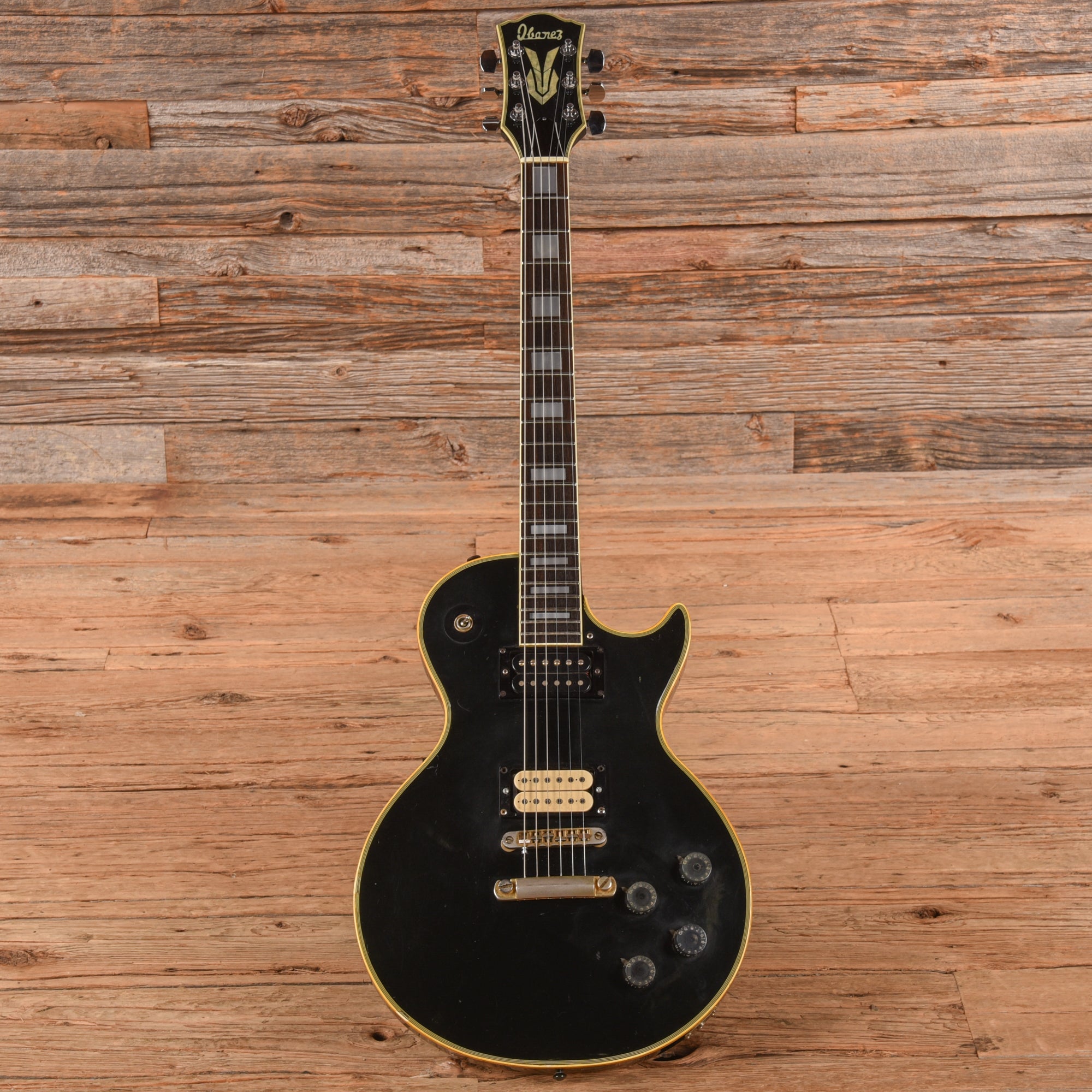Ibanez Model 2350 Singlecut Custom Black 1970s Electric Guitars / Solid Body