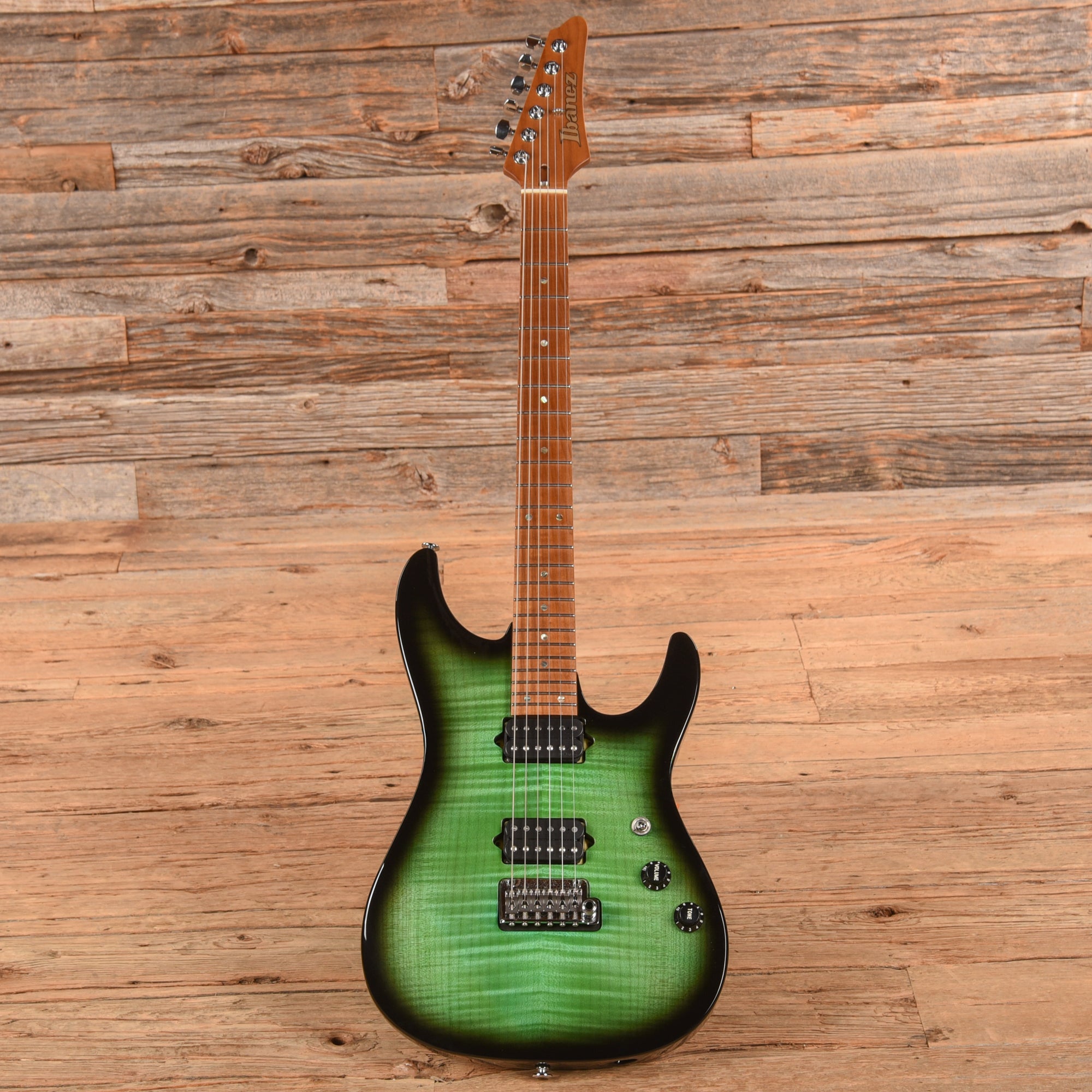Ibanez MSM100 Marco Sfogli Signature Green Burst 2019 Electric Guitars / Solid Body