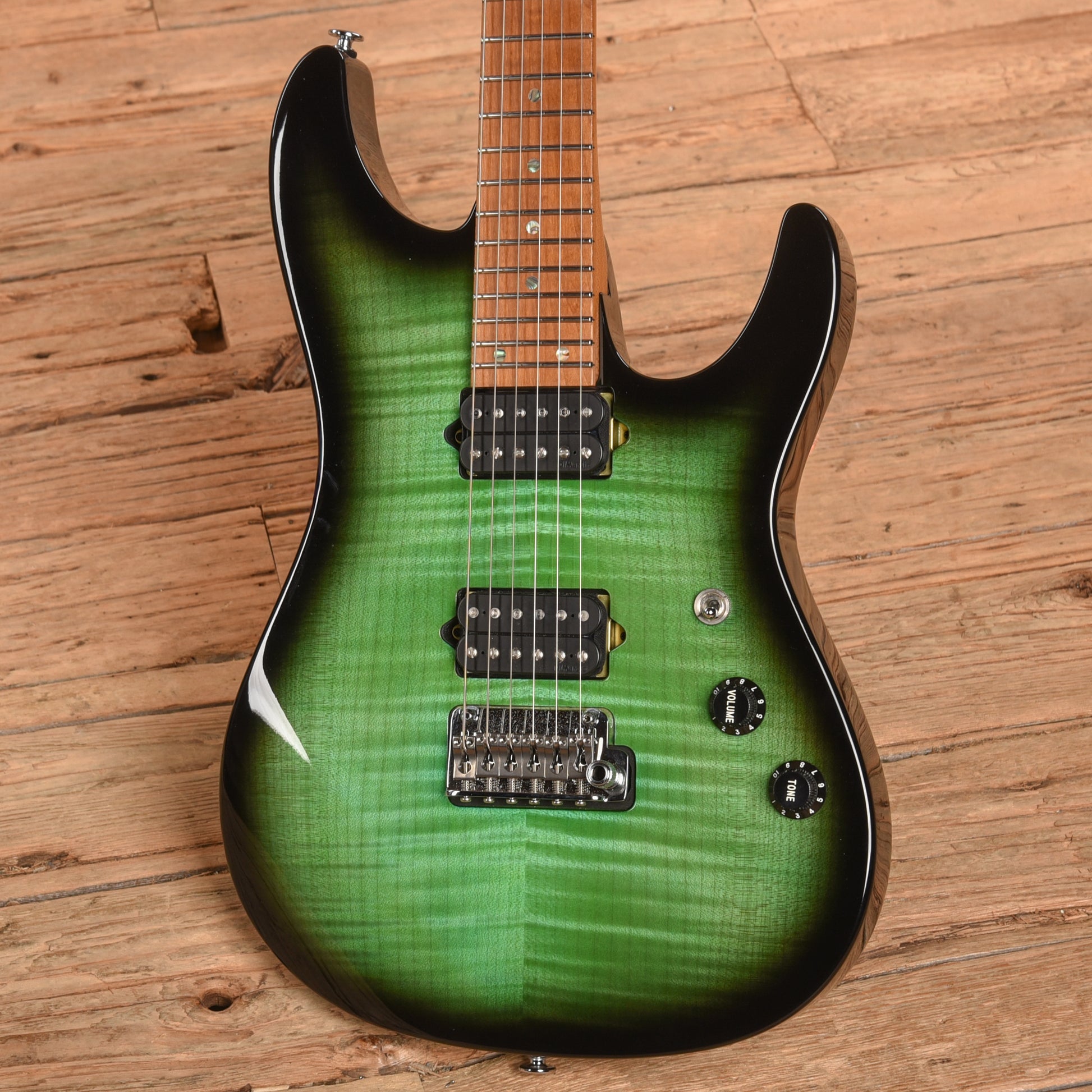 Ibanez MSM100 Marco Sfogli Signature Green Burst 2019 Electric Guitars / Solid Body