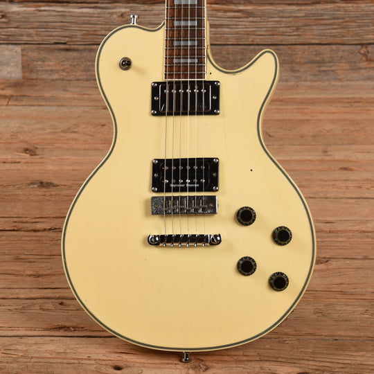 Ibanez PF200 White 1970s Electric Guitars / Solid Body