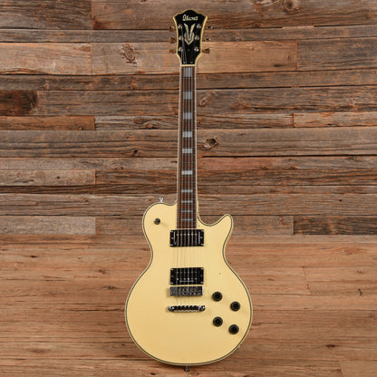 Ibanez PF200 White 1970s Electric Guitars / Solid Body