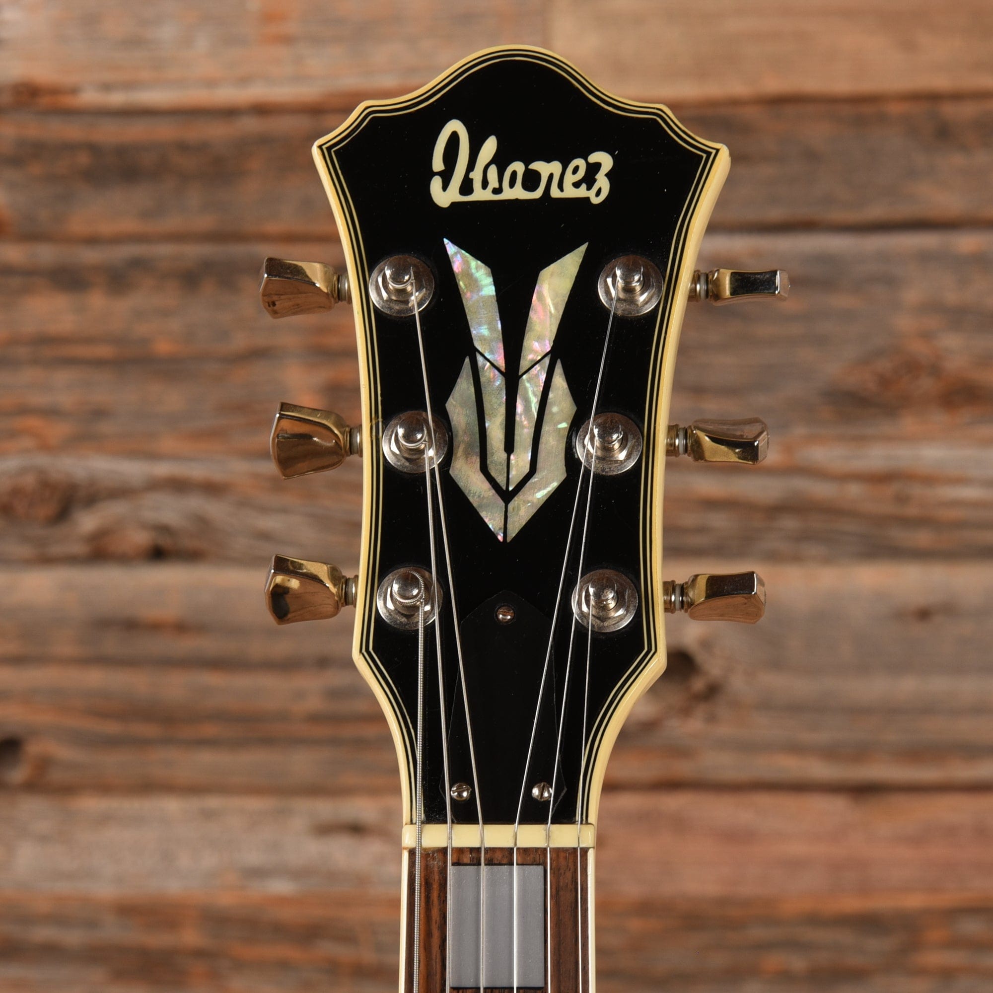 Ibanez PF200 White 1970s Electric Guitars / Solid Body