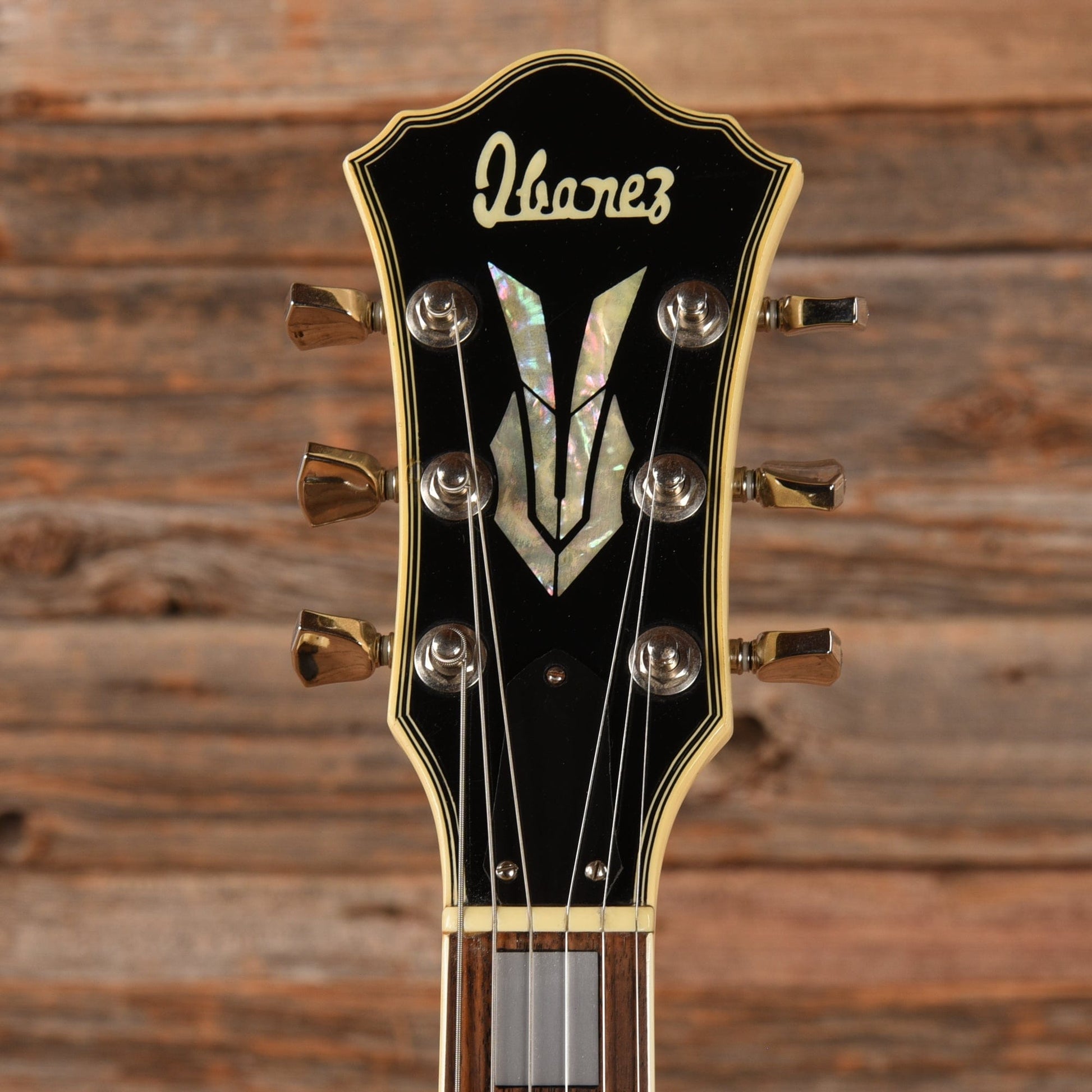 Ibanez PF200 White 1970s Electric Guitars / Solid Body