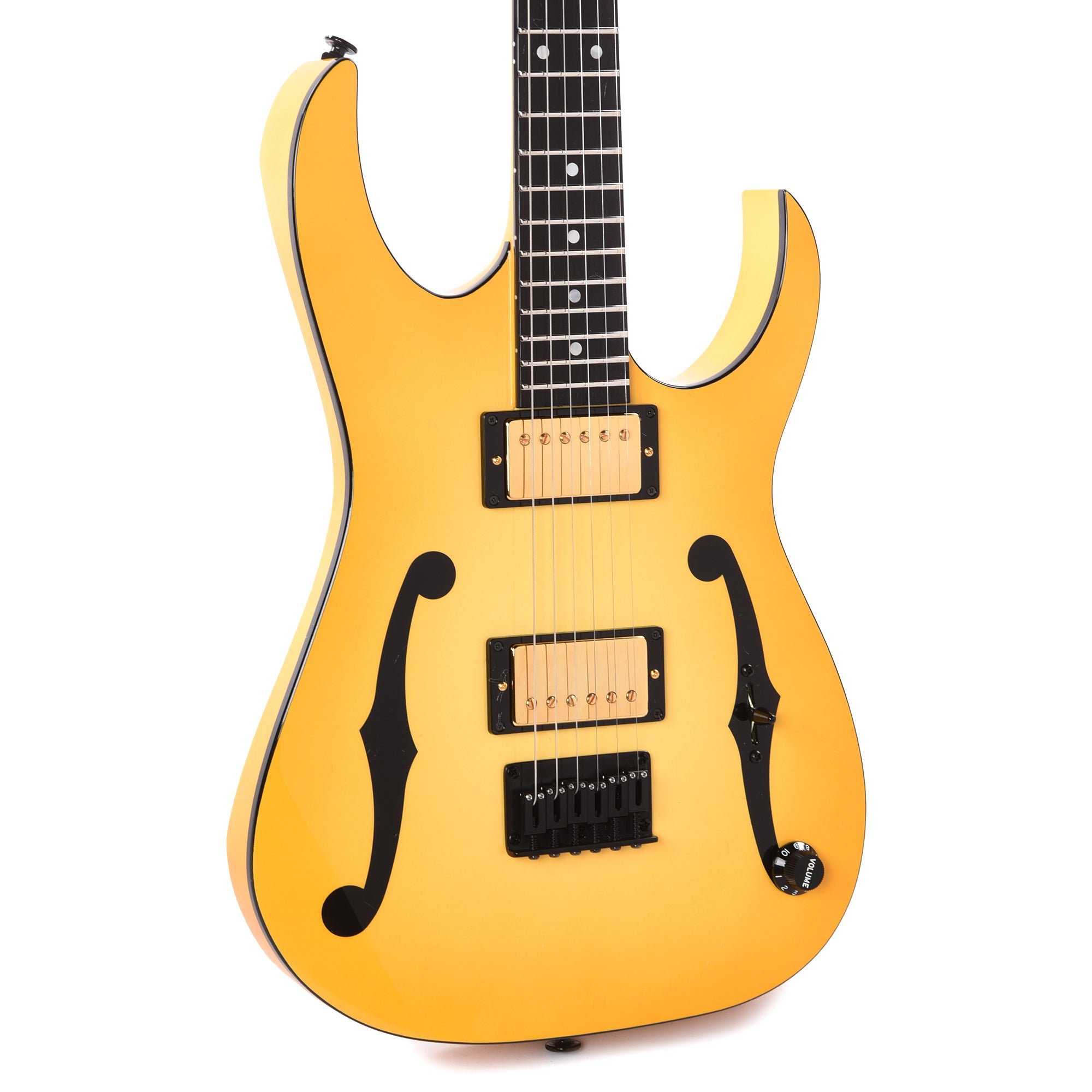 Ibanez PGM1000TACB Paul Gilbert Signature Aged Cream Burst Electric Guitars / Solid Body