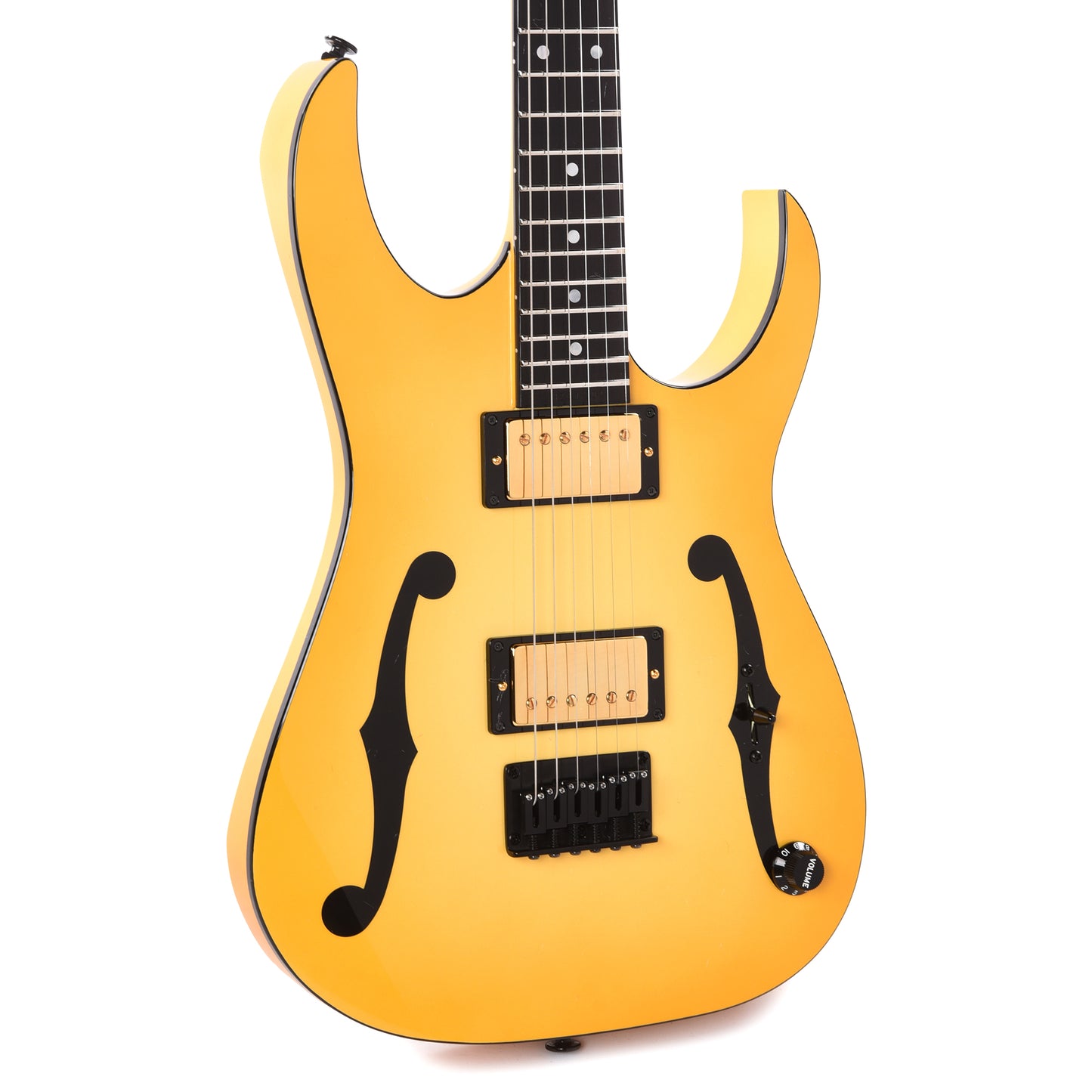 Ibanez PGM1000TACB Paul Gilbert Signature Aged Cream Burst Electric Guitars / Solid Body