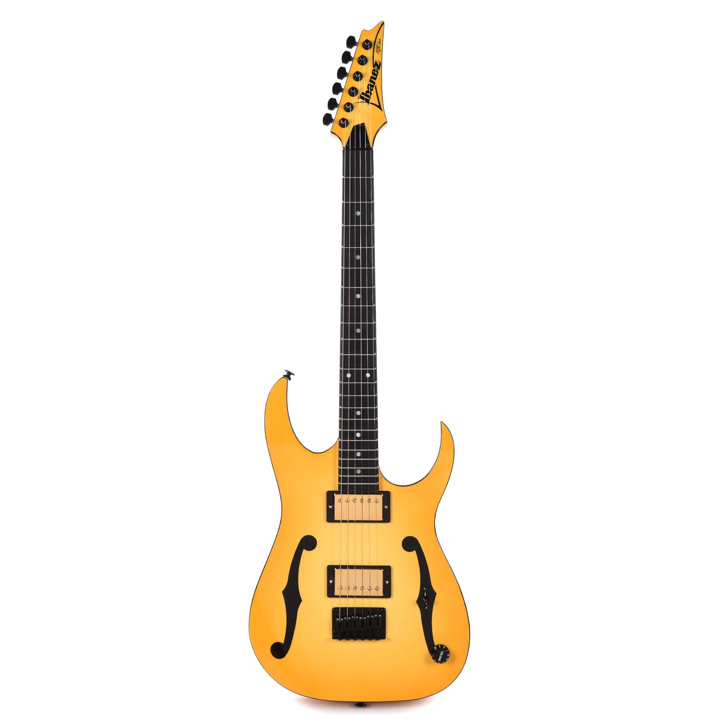 Ibanez PGM1000TACB Paul Gilbert Signature Aged Cream Burst Electric Guitars / Solid Body