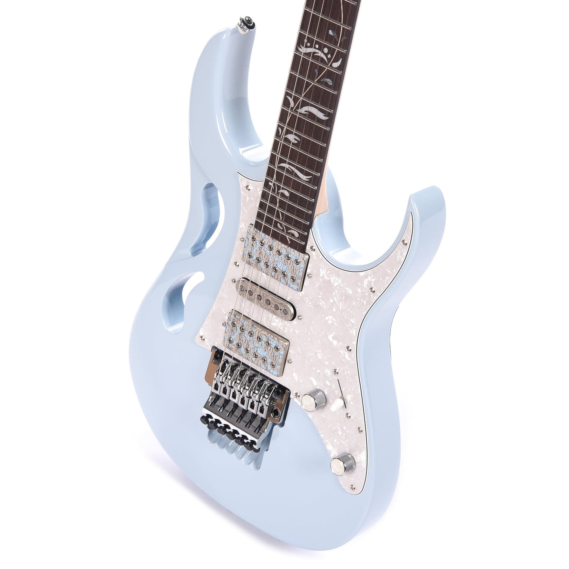 Ibanez PIA3761CBLP Steve Vai Signature Electric Guitar Blue Powder Electric Guitars / Solid Body