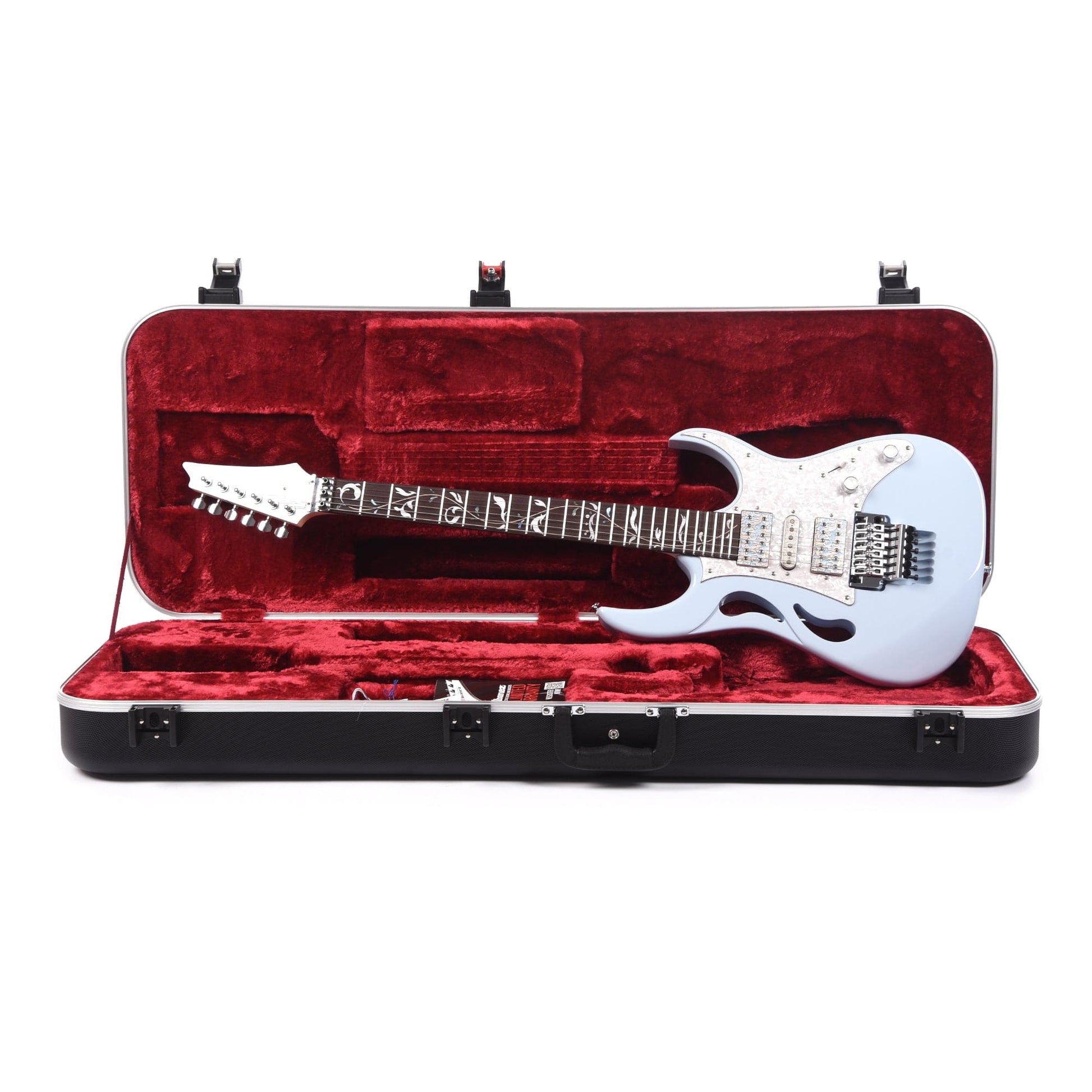 Ibanez PIA3761CBLP Steve Vai Signature Electric Guitar Blue Powder Electric Guitars / Solid Body