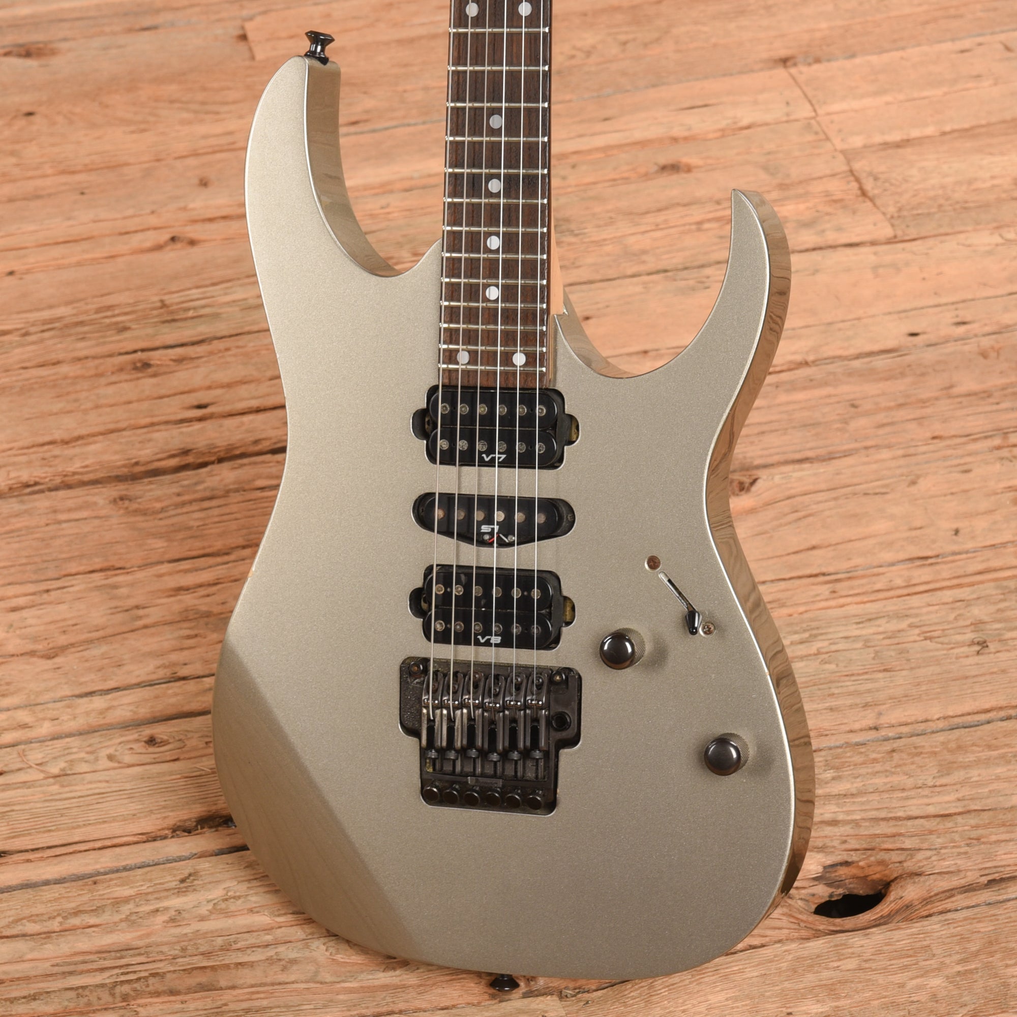 Ibanez RG1570 Prestige Gray Nickel 2002 Electric Guitars / Solid Body