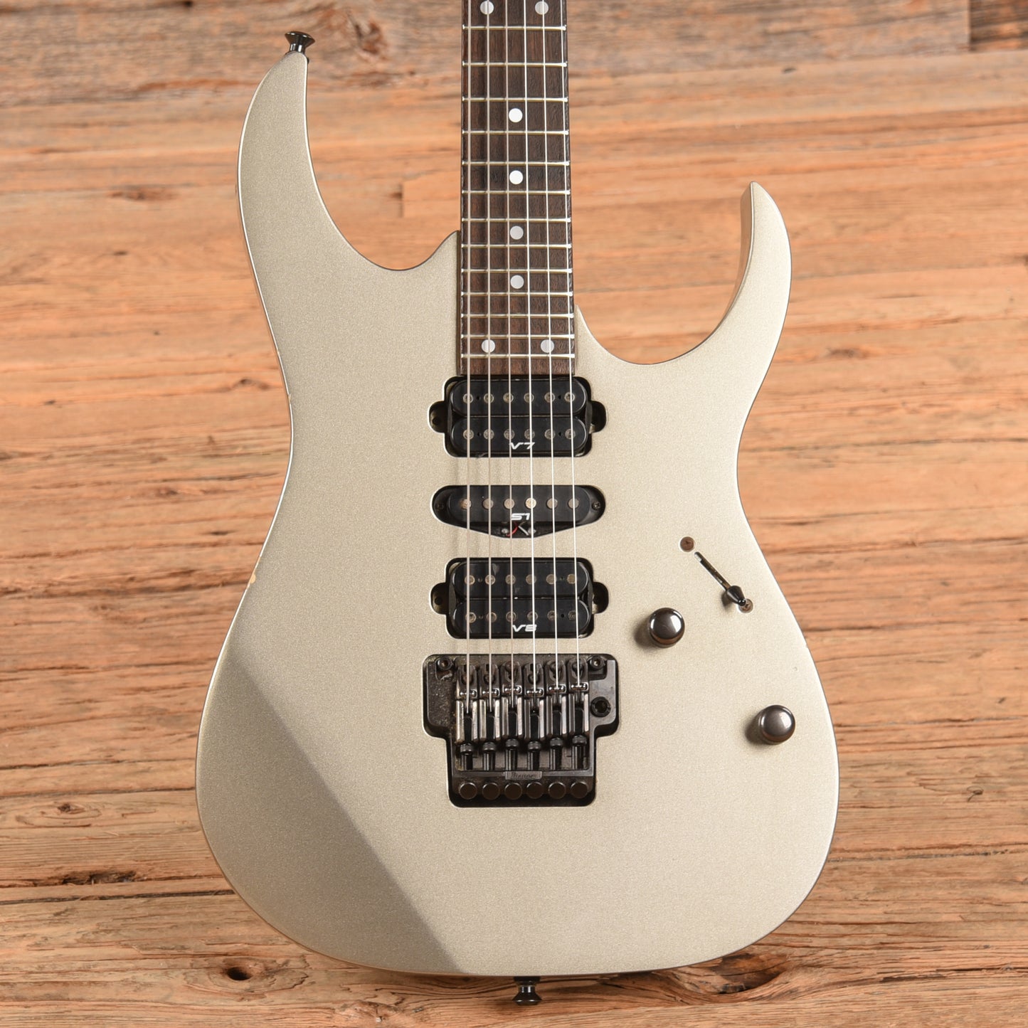 Ibanez RG1570 Prestige Gray Nickel 2002 Electric Guitars / Solid Body