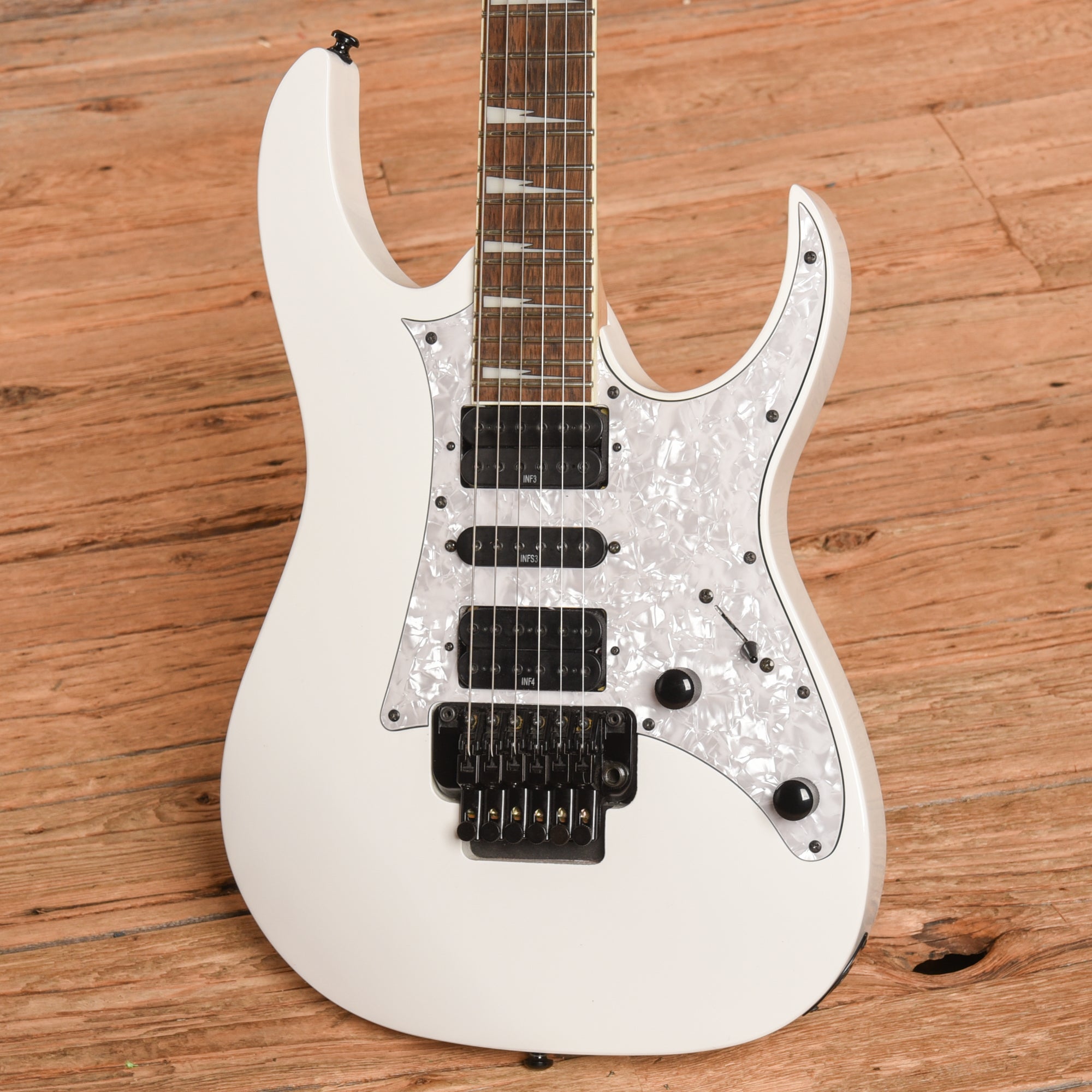 Ibanez RG350DXZ White Electric Guitars / Solid Body