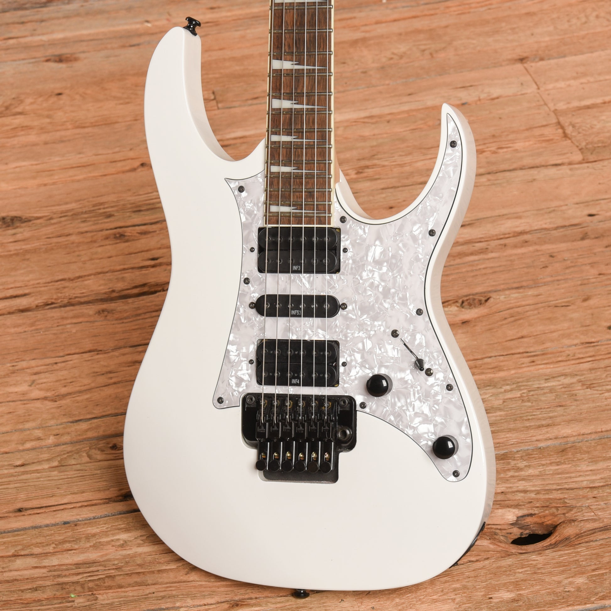 Ibanez RG350DXZ White Electric Guitars / Solid Body
