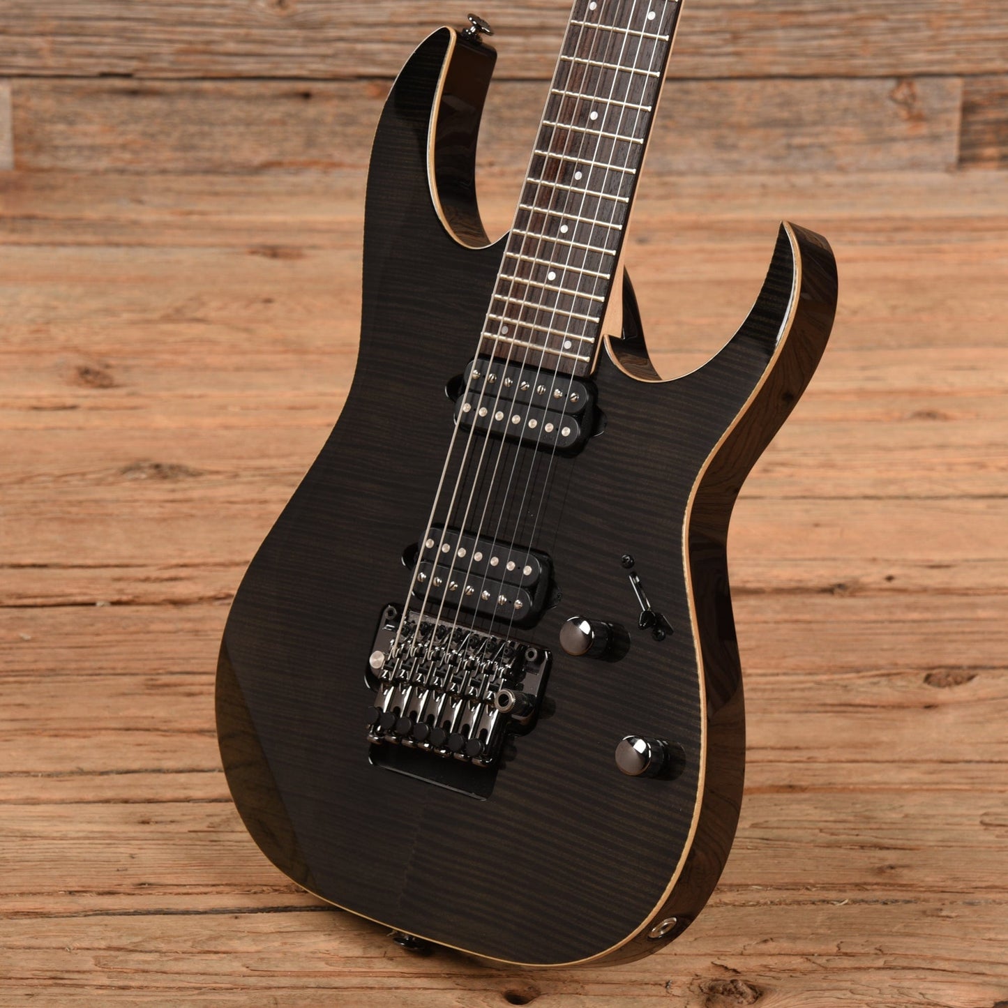 Ibanez RG3727FZ Prestige Black Haze Electric Guitars / Solid Body