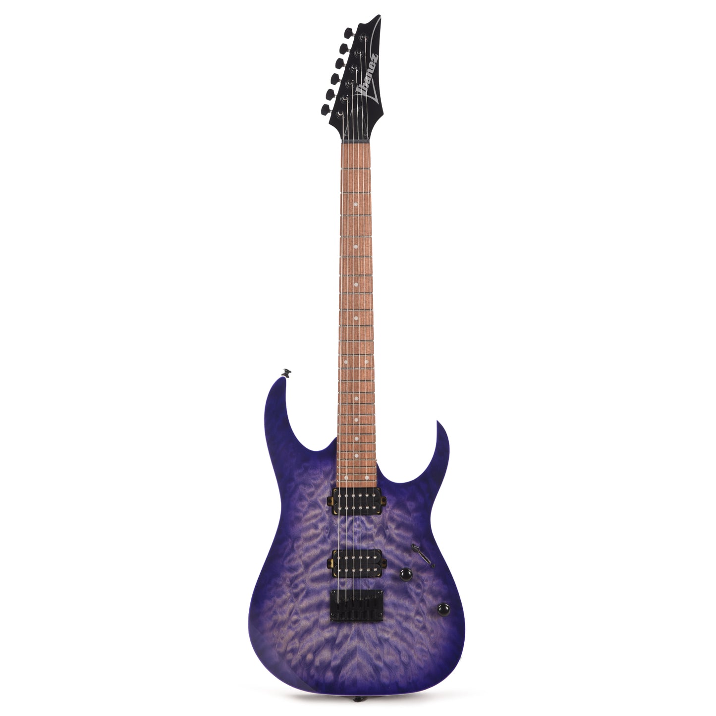 Ibanez RG421QMCBB Standard 6-String Electric Guitar Cerulean Blue Burst Electric Guitars / Solid Body