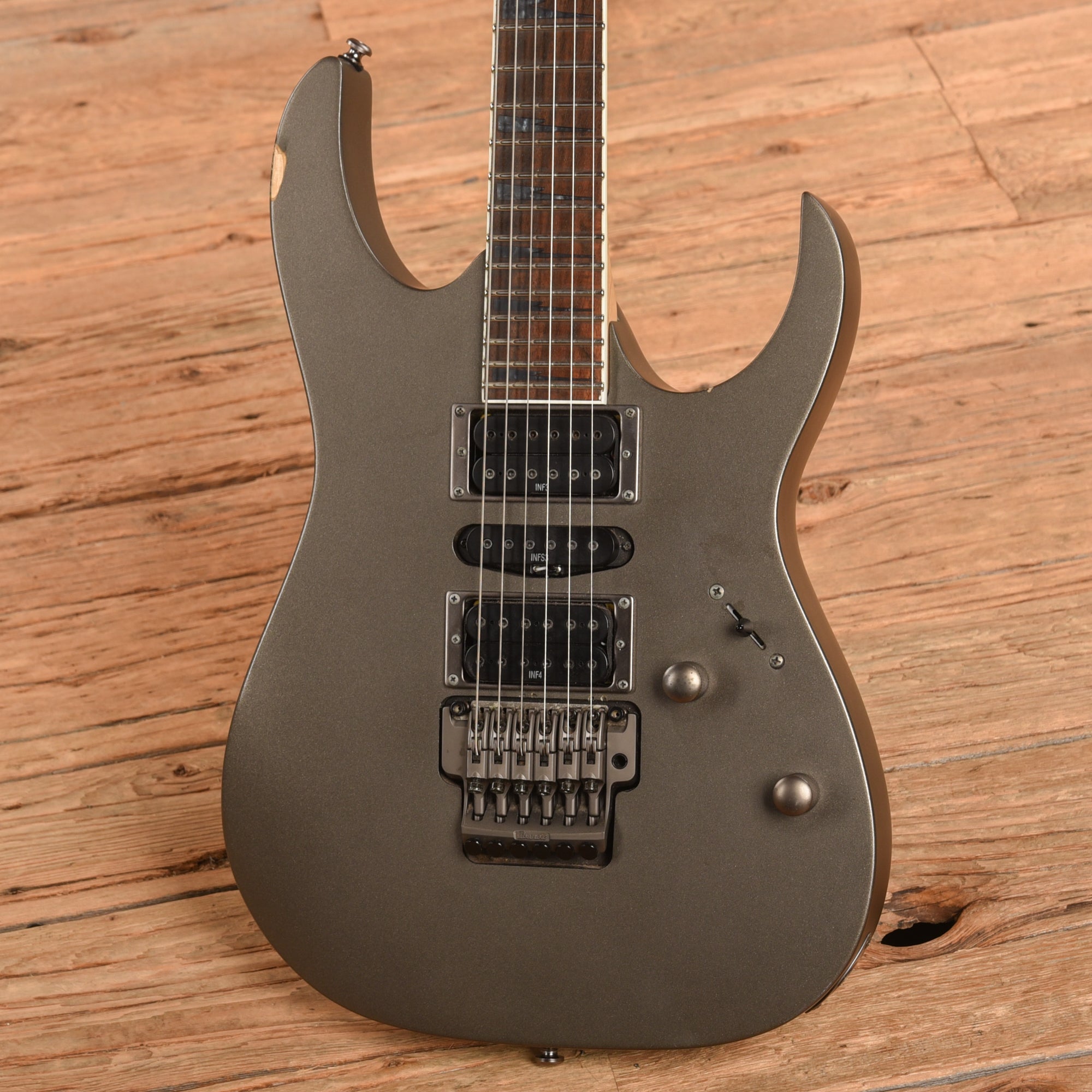 Ibanez RG5EX1 Standard Grey Pewter 2010 Electric Guitars / Solid Body
