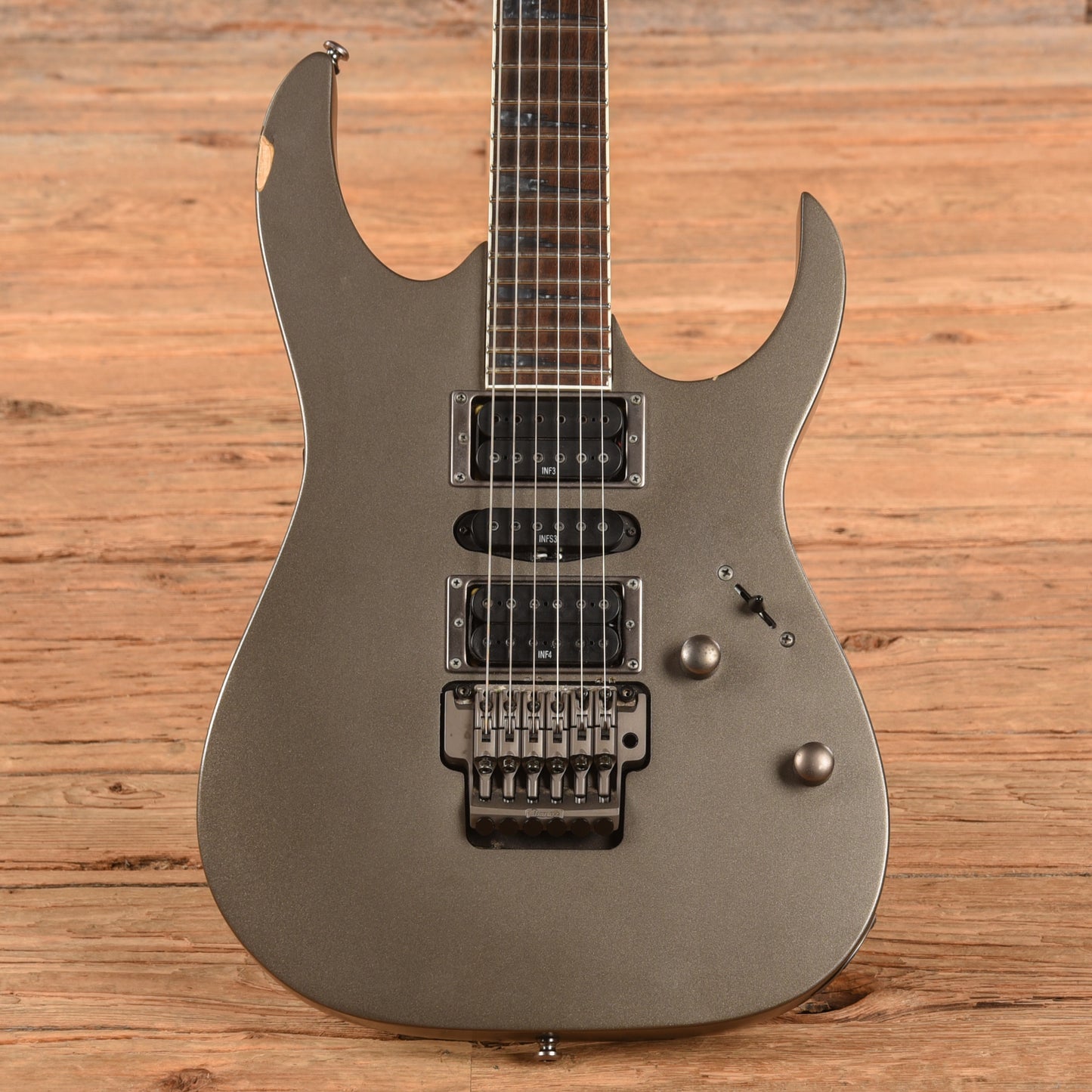 Ibanez RG5EX1 Standard Grey Pewter 2010 Electric Guitars / Solid Body