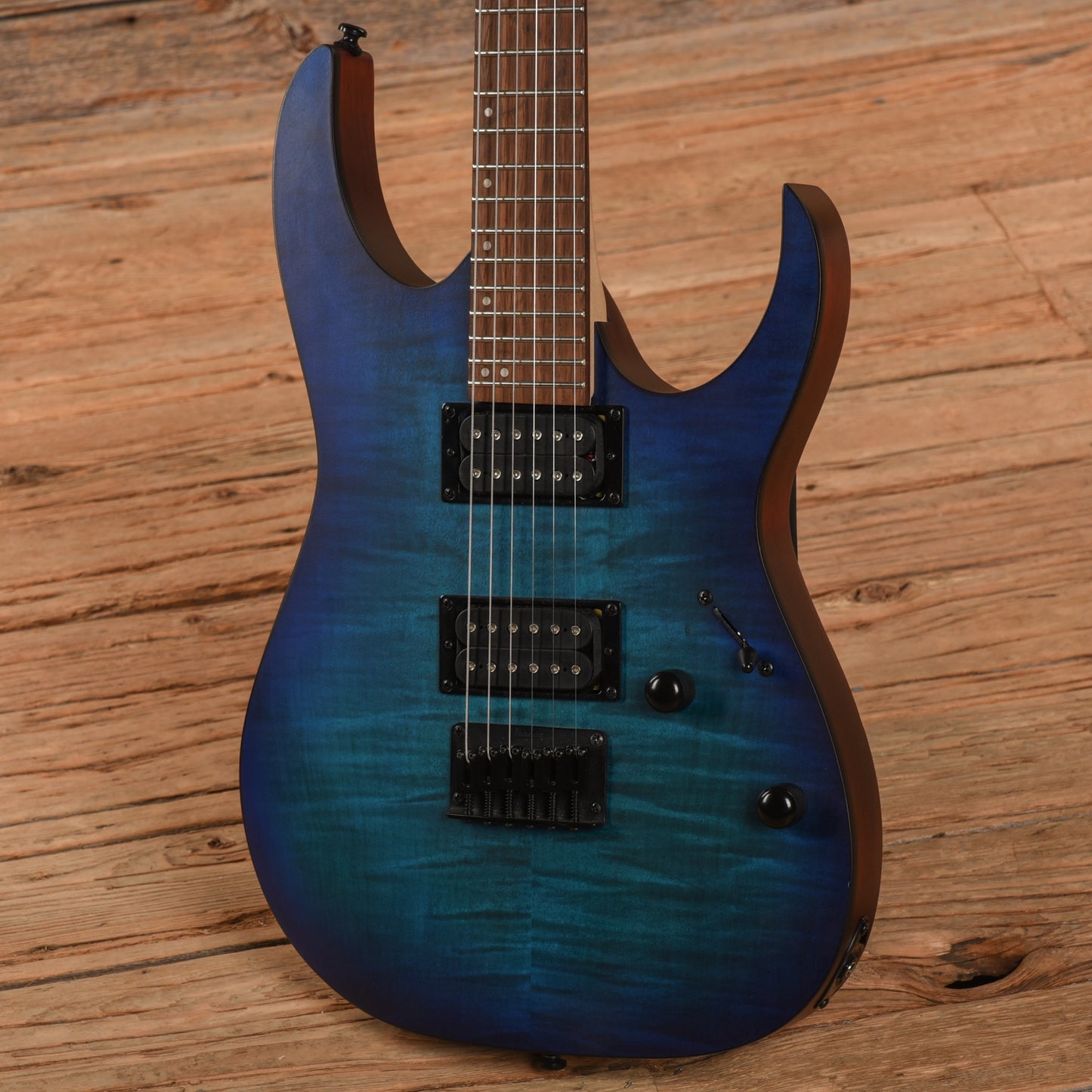 Ibanez RG6003FM Sapphire Blue Flat Electric Guitars / Solid Body