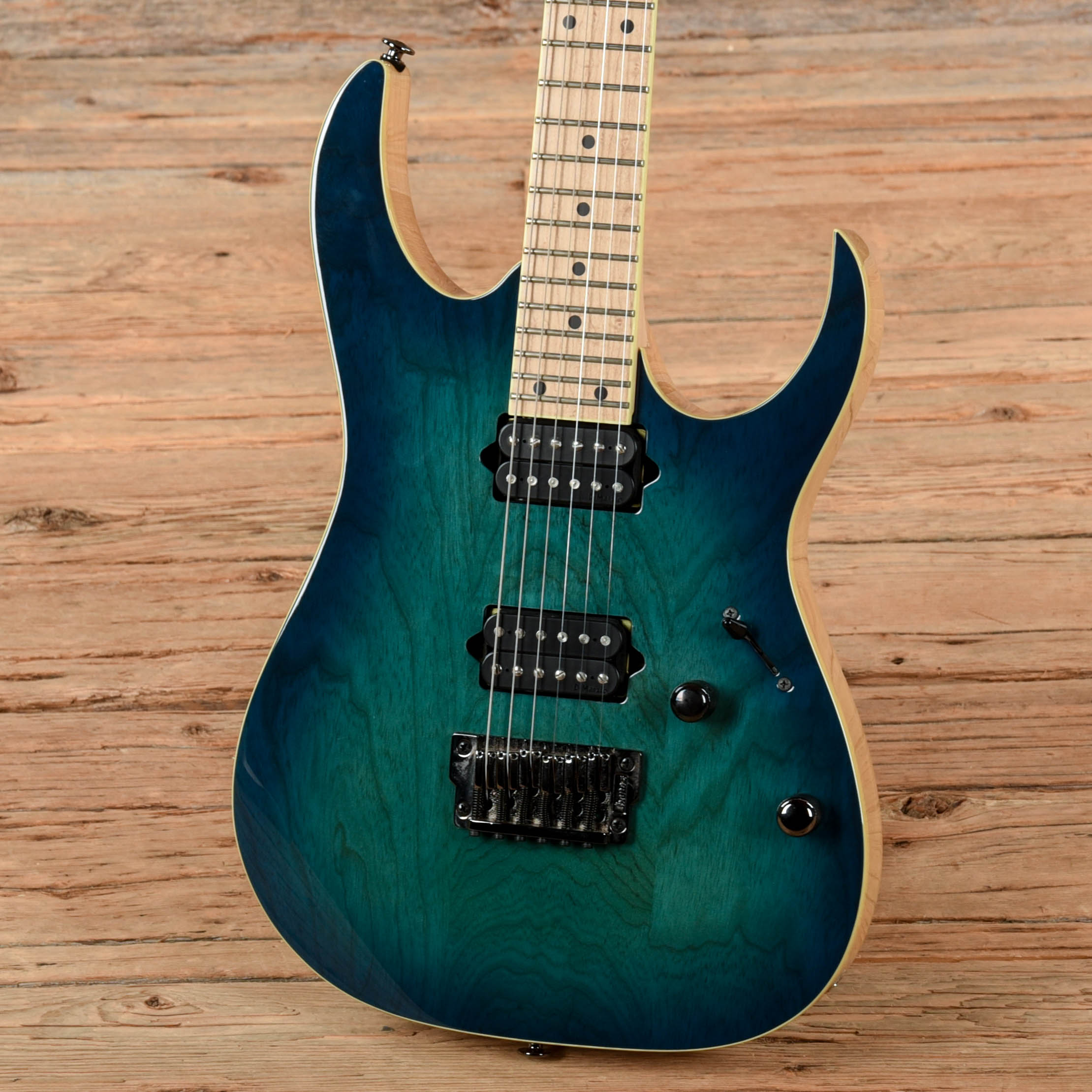 Ibanez RG652AHMFX Nebula Green Burst 2020 Electric Guitars / Solid Body