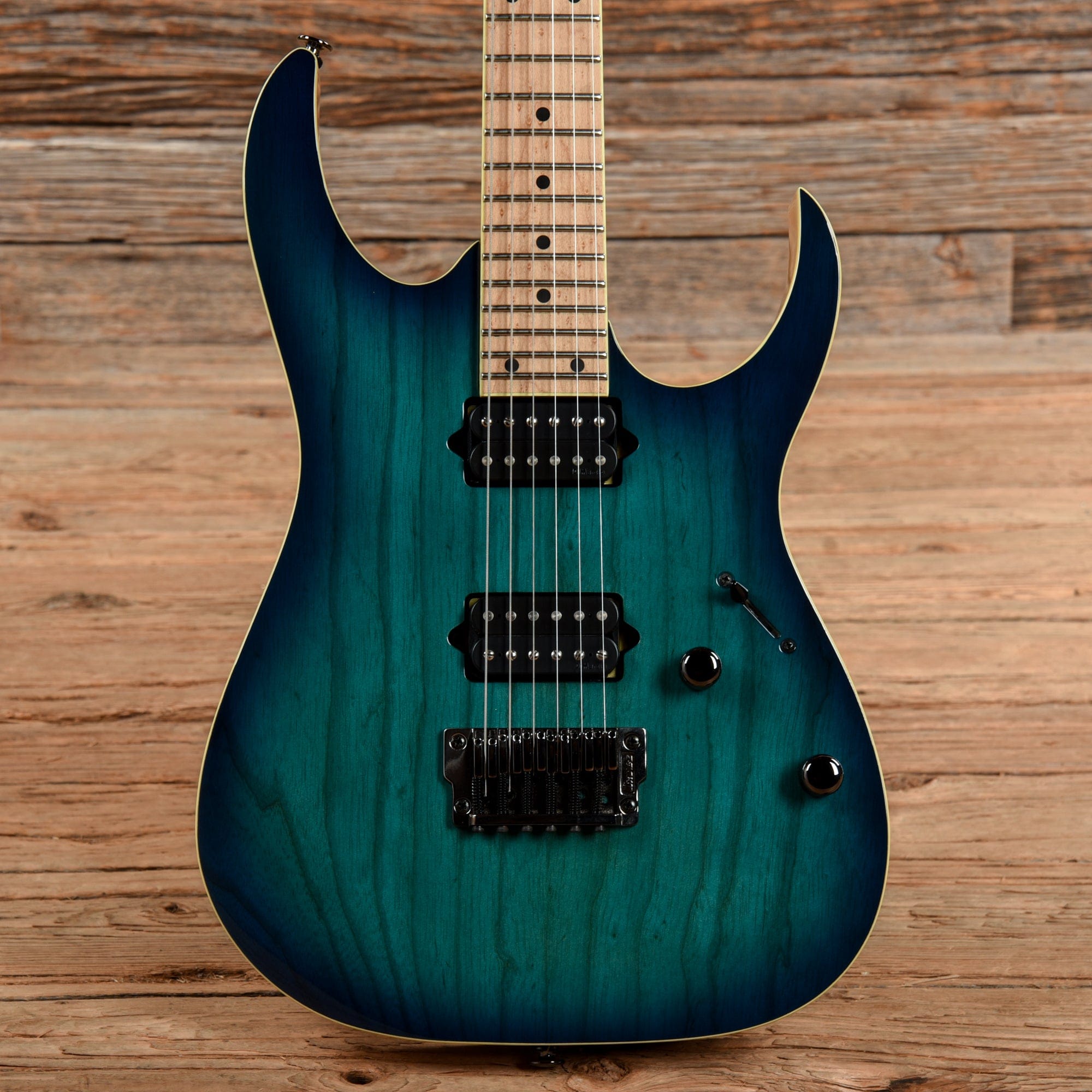 Ibanez RG652AHMFX-NGB Nebula Green Burst 2016 Electric Guitars / Solid Body