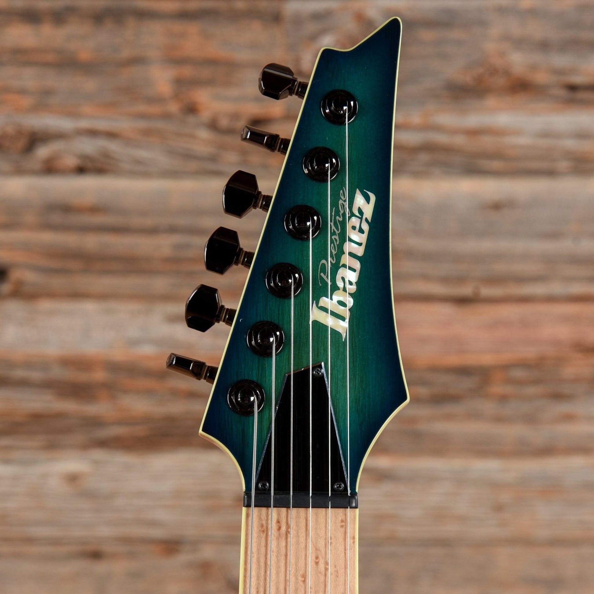 Ibanez RG652AHMFX-NGB Nebula Green Burst 2016 Electric Guitars / Solid Body