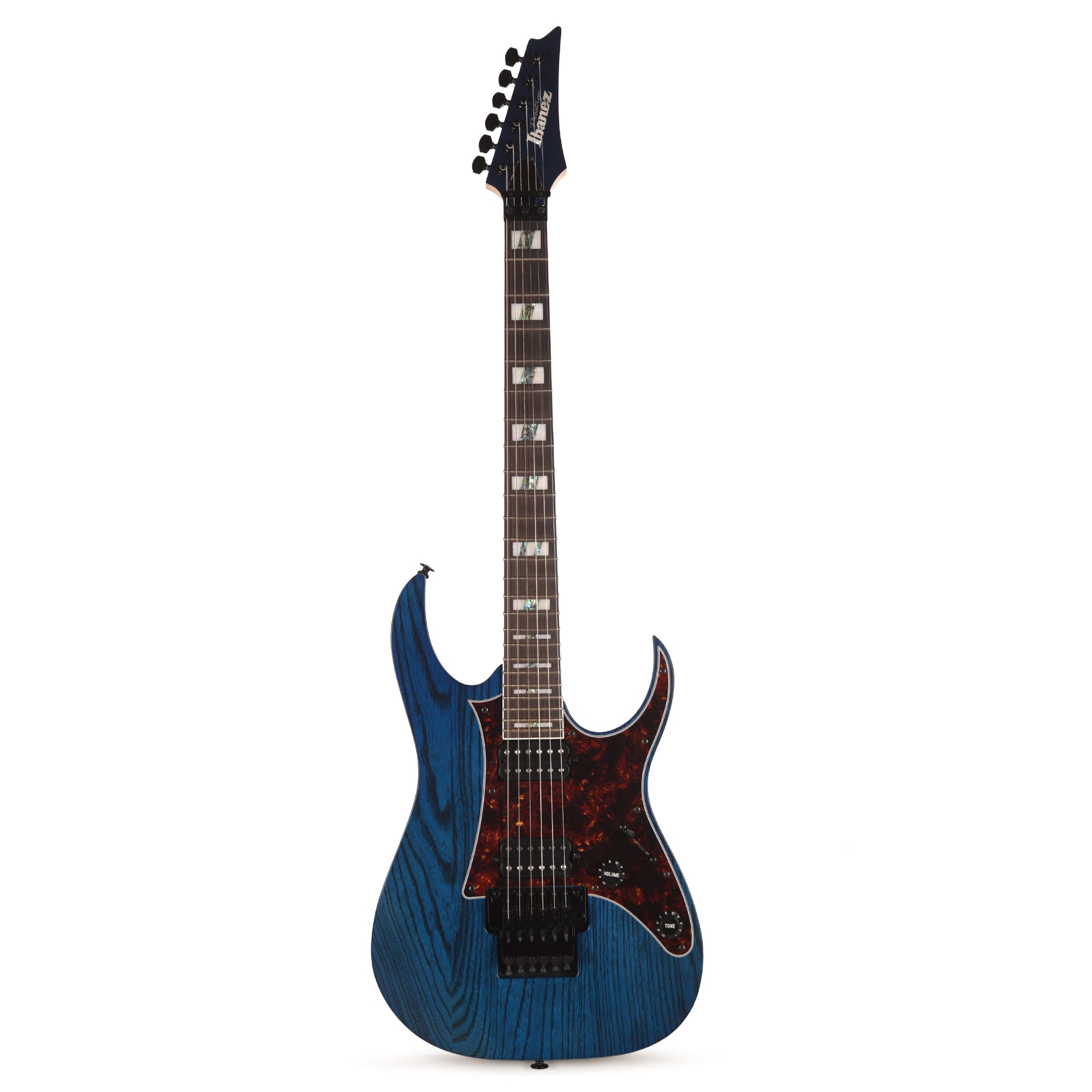 Ibanez RG653DXTDF RG Prestige Electric Guitar Transparent Deep Blue Flat w/ Hardshell Case Electric Guitars / Solid Body