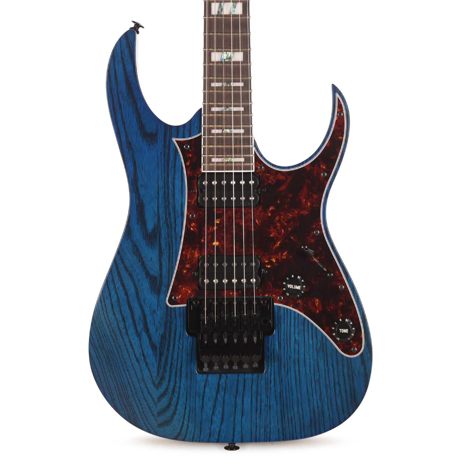 Ibanez RG653DXTDF RG Prestige Electric Guitar Transparent Deep Blue Flat w/ Hardshell Case Electric Guitars / Solid Body