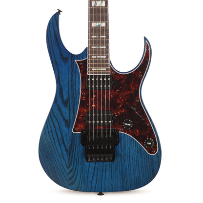 Ibanez RG653DXTDF RG Prestige Electric Guitar Transparent Deep Blue Flat w/ Hardshell Case Electric Guitars / Solid Body
