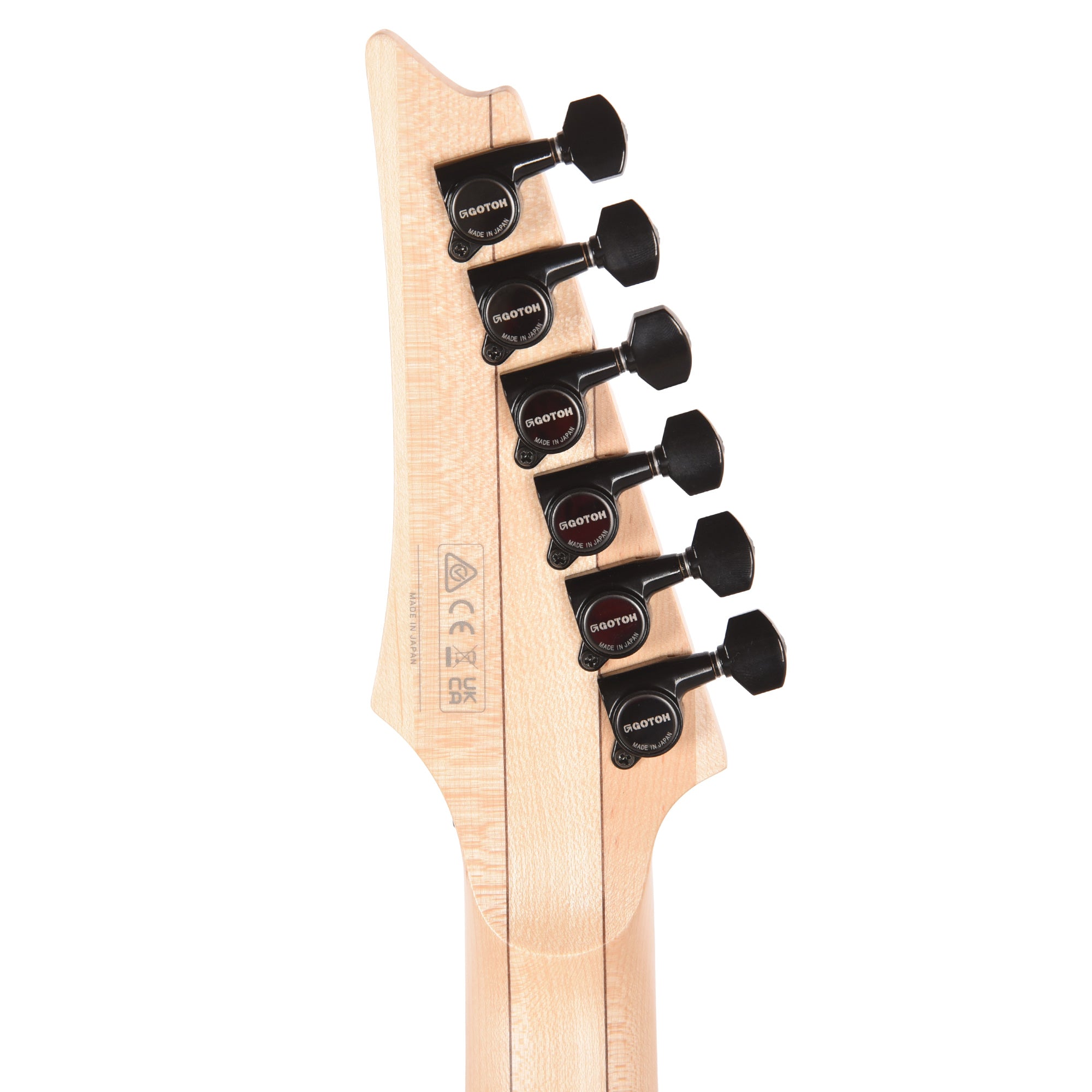 Ibanez RG653DXTDF RG Prestige Electric Guitar Transparent Deep Blue Flat w/ Hardshell Case Electric Guitars / Solid Body