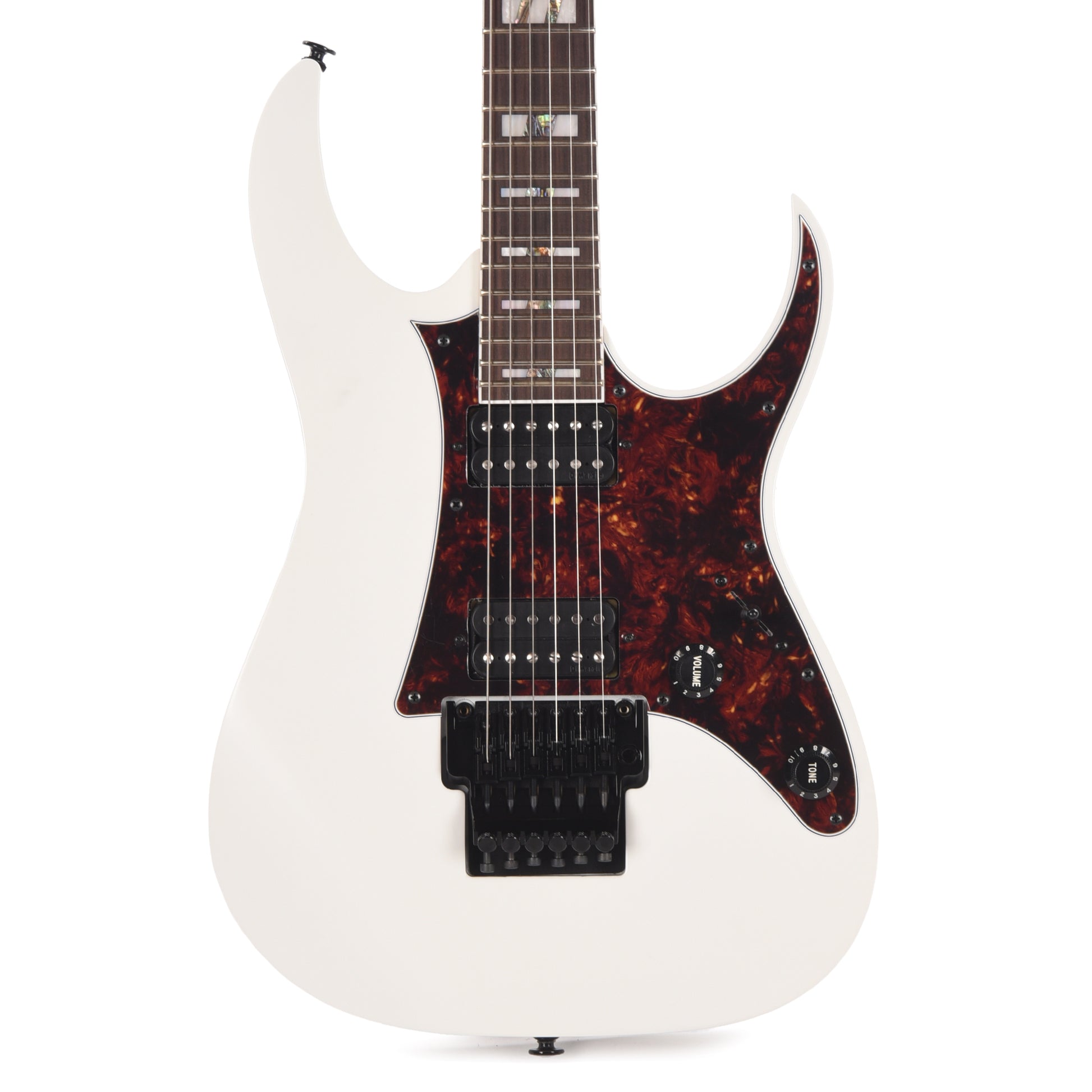 Ibanez RG653DXWHF RG Prestige Electric Guitar White Flat Electric Guitars / Solid Body