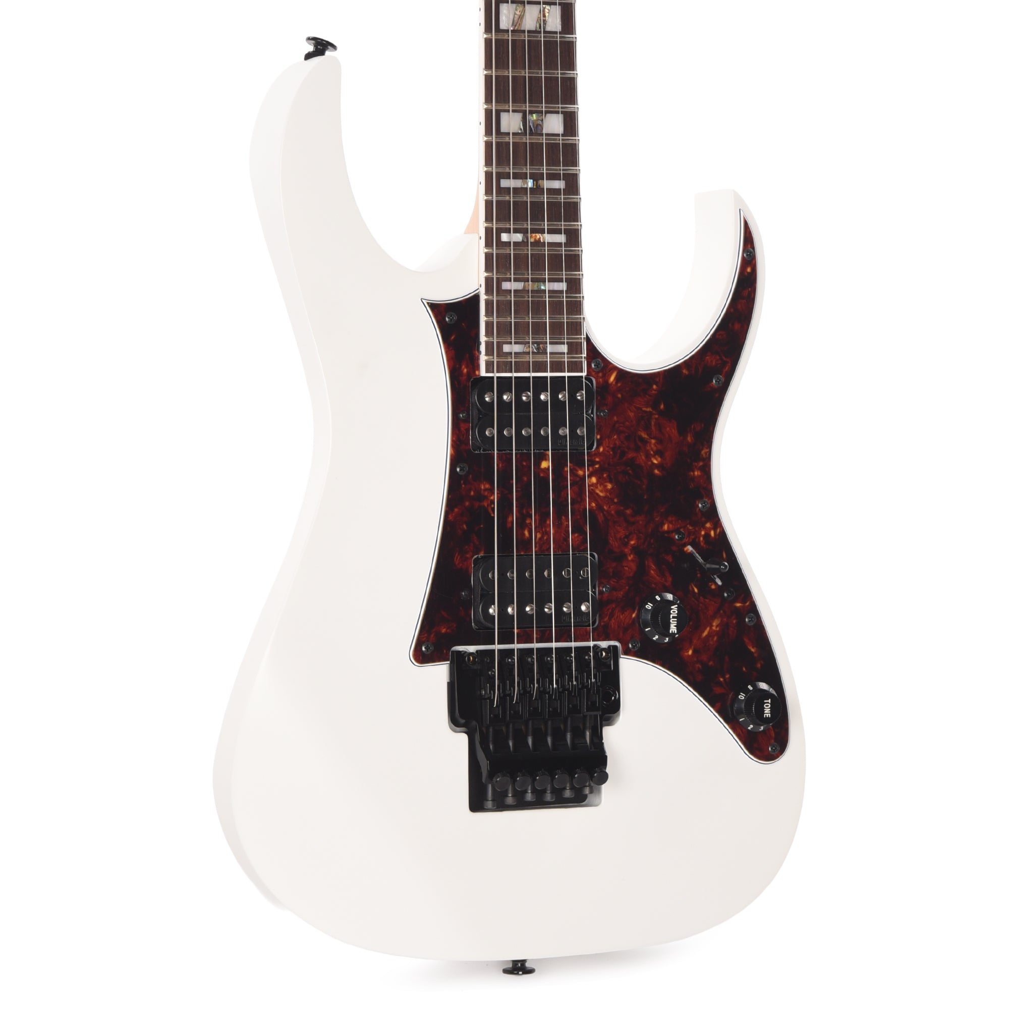 Ibanez RG653DXWHF RG Prestige Electric Guitar White Flat Electric Guitars / Solid Body