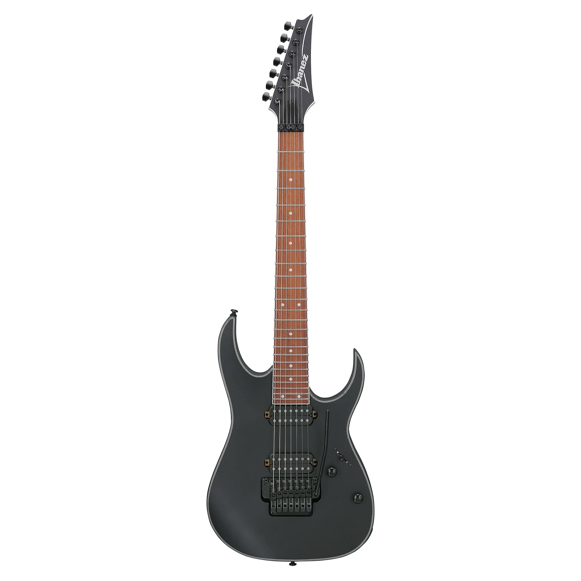 Ibanez RG7420EXBKF Standard 7-String Electric Guitar Black Flat Electric Guitars / Solid Body