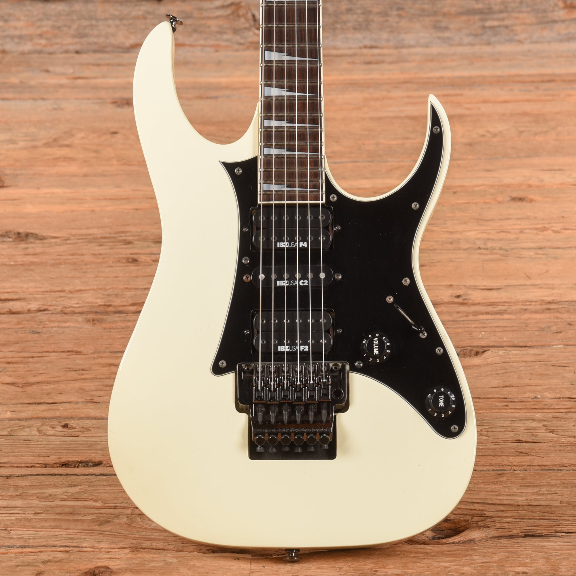 Ibanez RG750 White 1990 Electric Guitars / Solid Body
