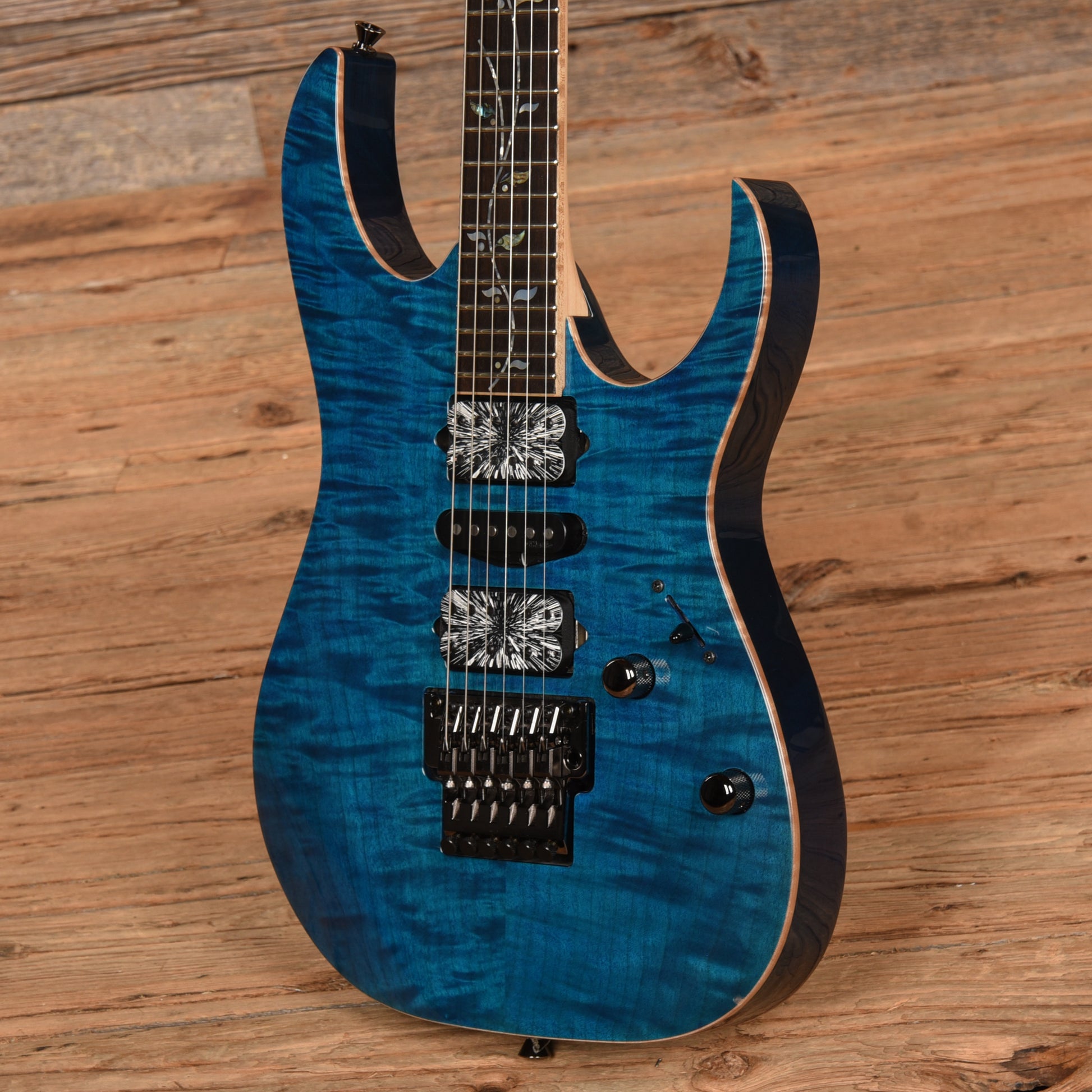 Ibanez RG8570 J Custom Royal Blue Saphire Electric Guitars / Solid Body