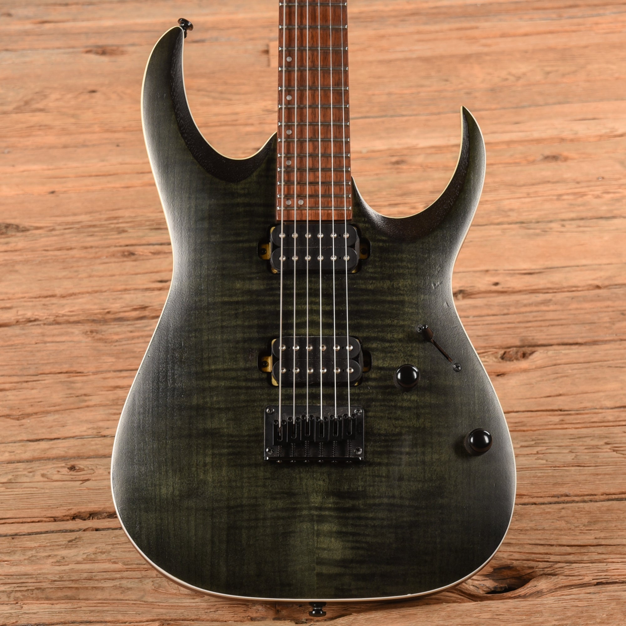 Ibanez RGA42FM Standard Transparent Green 2021 Electric Guitars / Solid Body