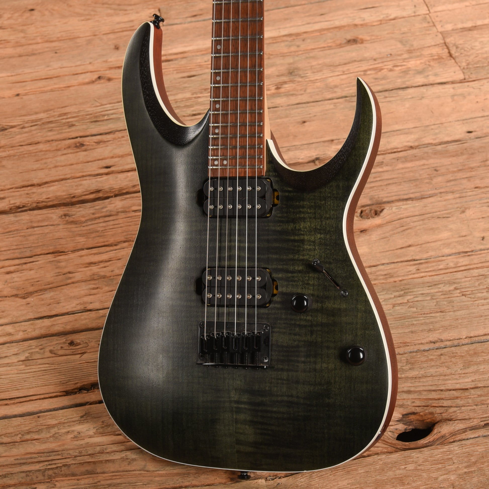 Ibanez RGA42FM Standard Transparent Green 2021 Electric Guitars / Solid Body