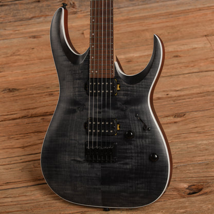 Ibanez RGA42FM Transparent Gray Flat 2022 Electric Guitars / Solid Body