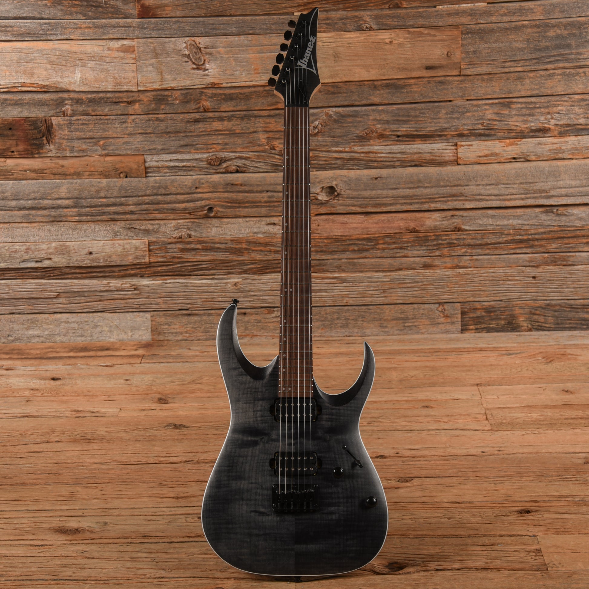 Ibanez RGA42FM Transparent Gray Flat 2022 Electric Guitars / Solid Body
