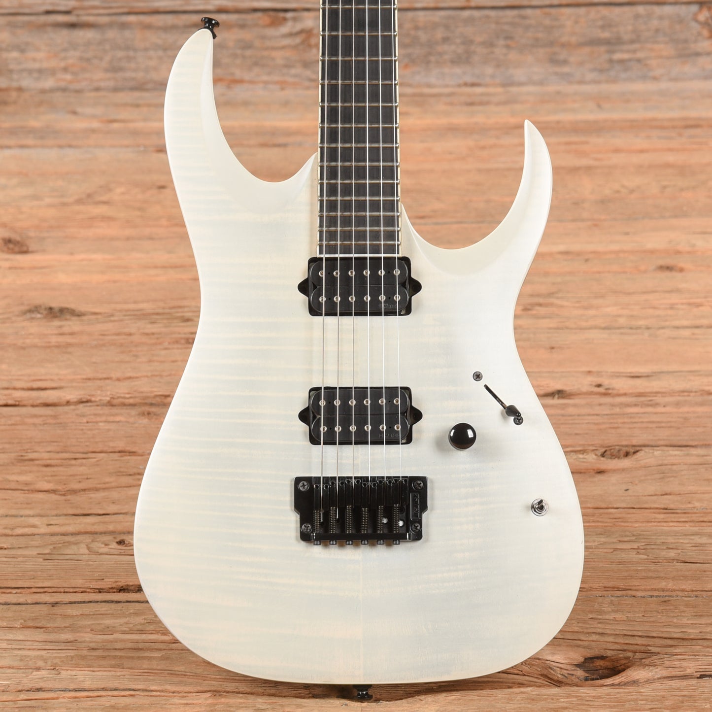 Ibanez RGAIX6FM-WFF Iron Label White Frost Flat 2019 Electric Guitars / Solid Body